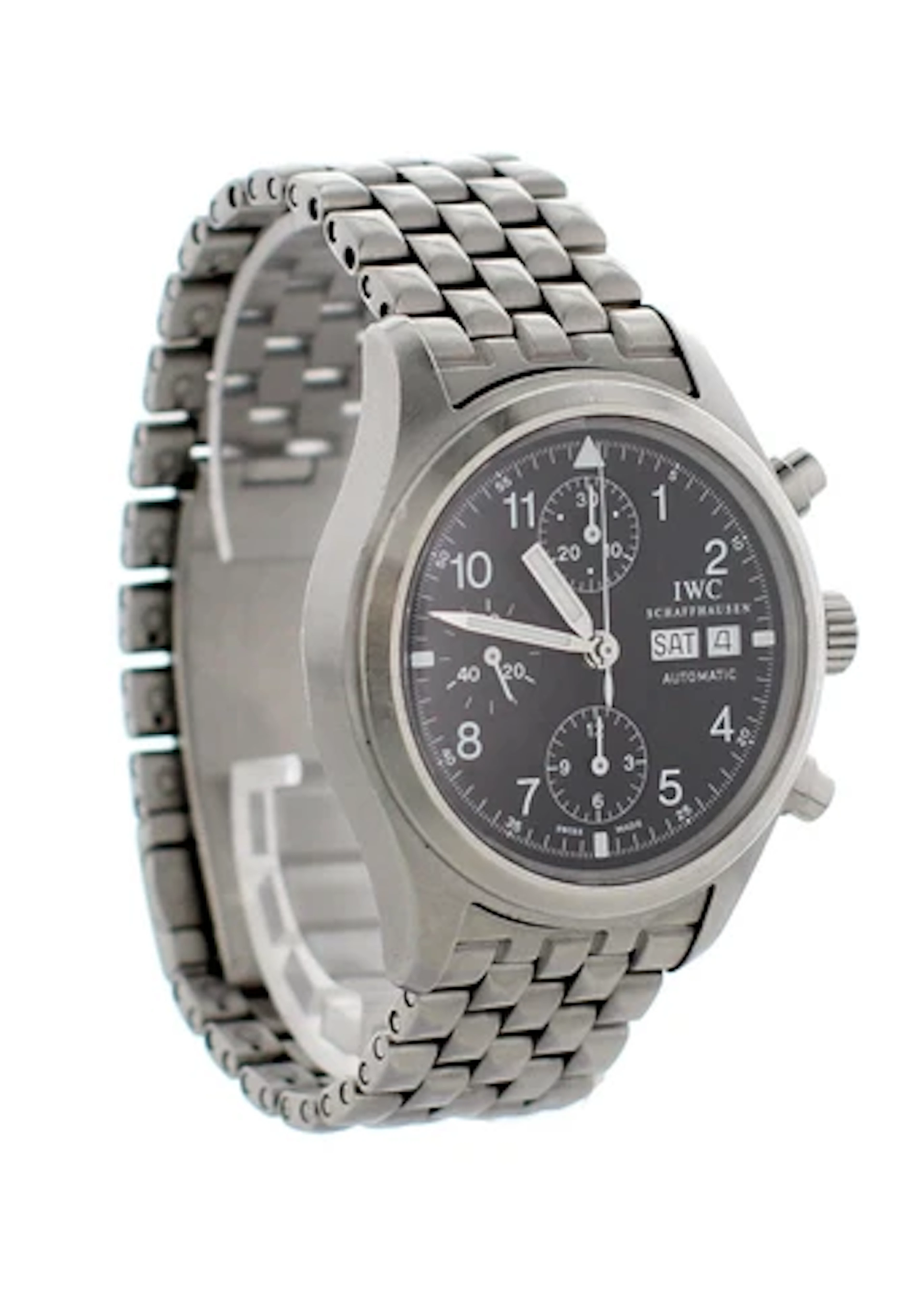 IWC Pilot Der Flieger Chronograph IW3706 Mens Watch