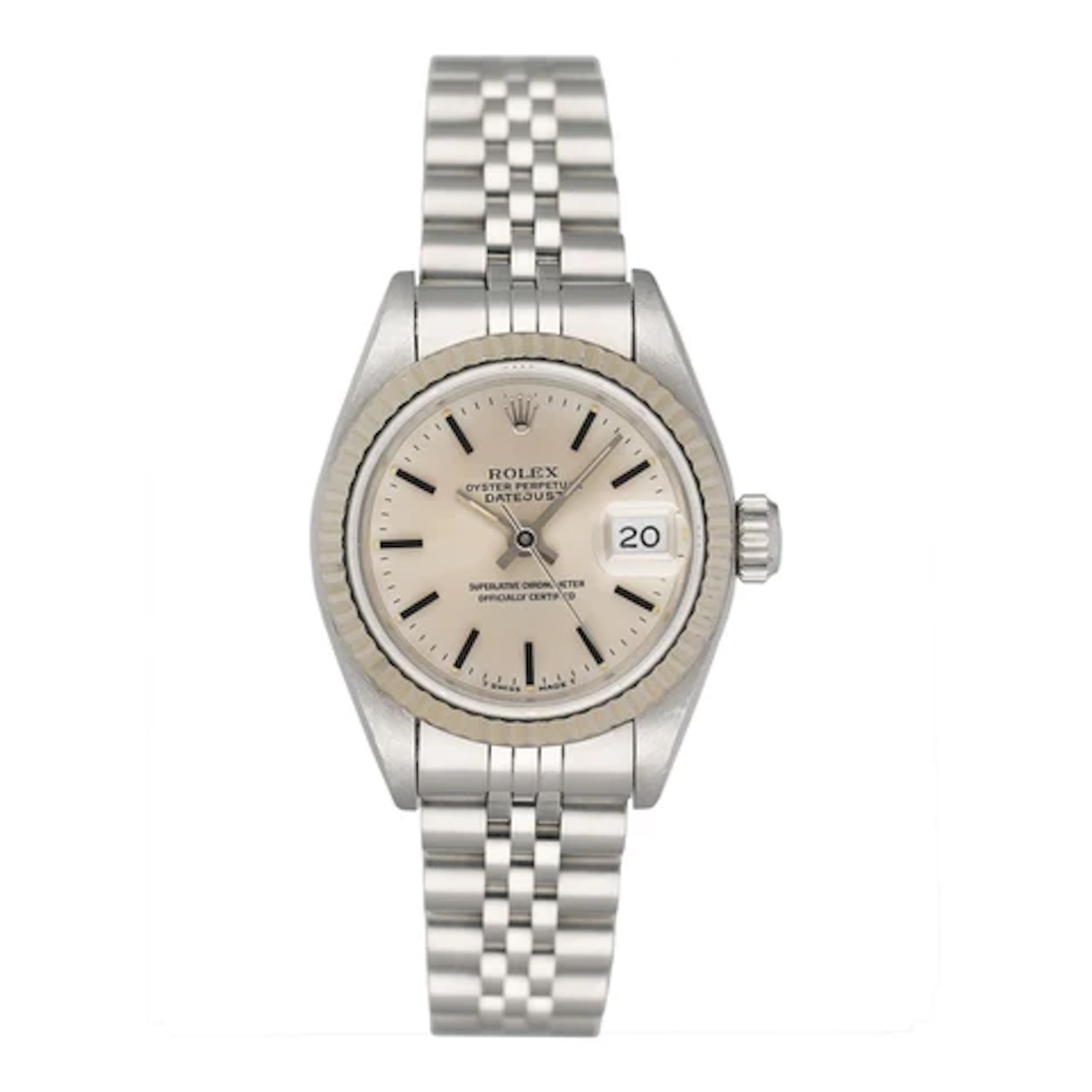 Rolex Datejust 69174 Sliver Dial Ladies Watch
