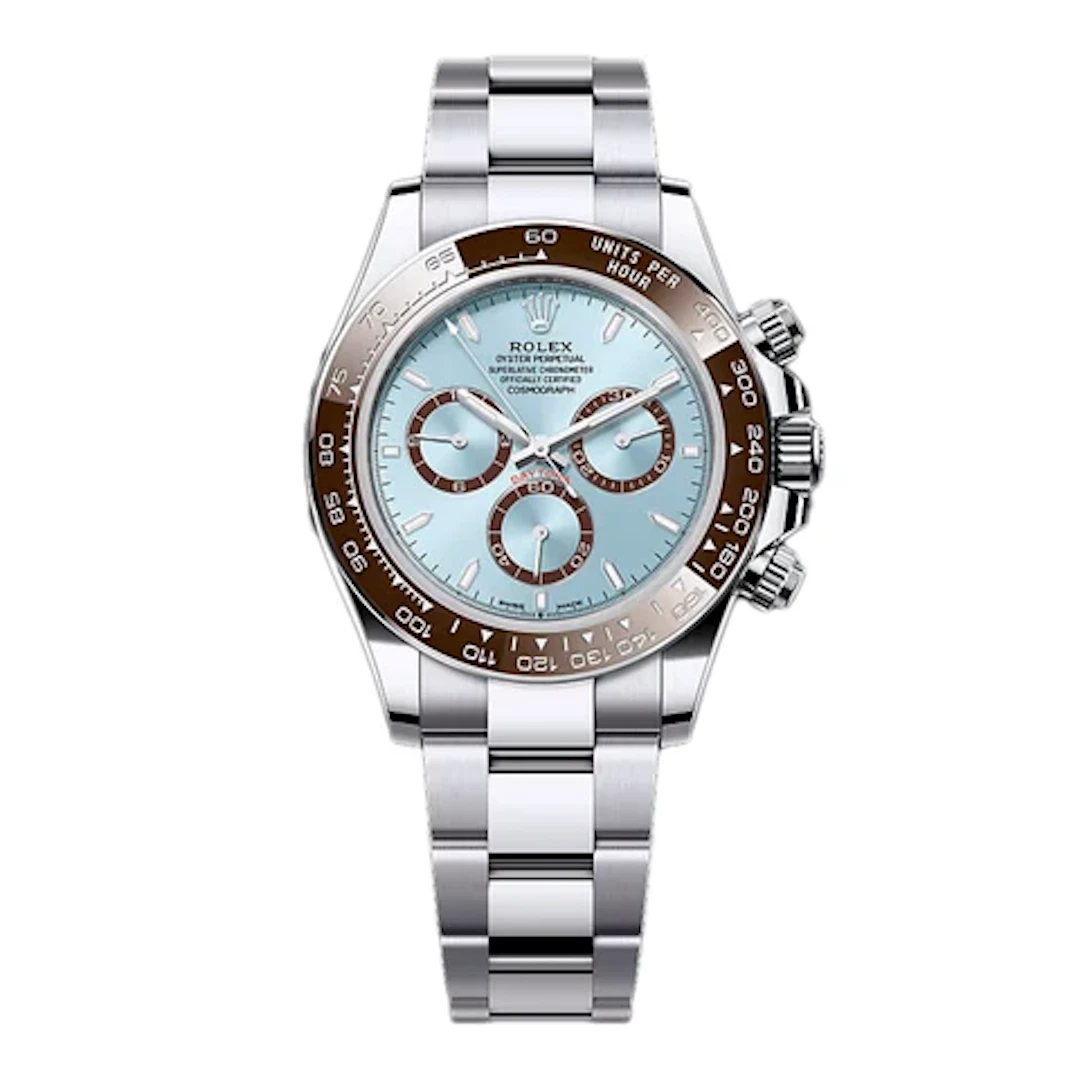 Rolex Cosmograph Daytona 126506 Ice-Blue Dial Platinum Mens Watch Box Papers