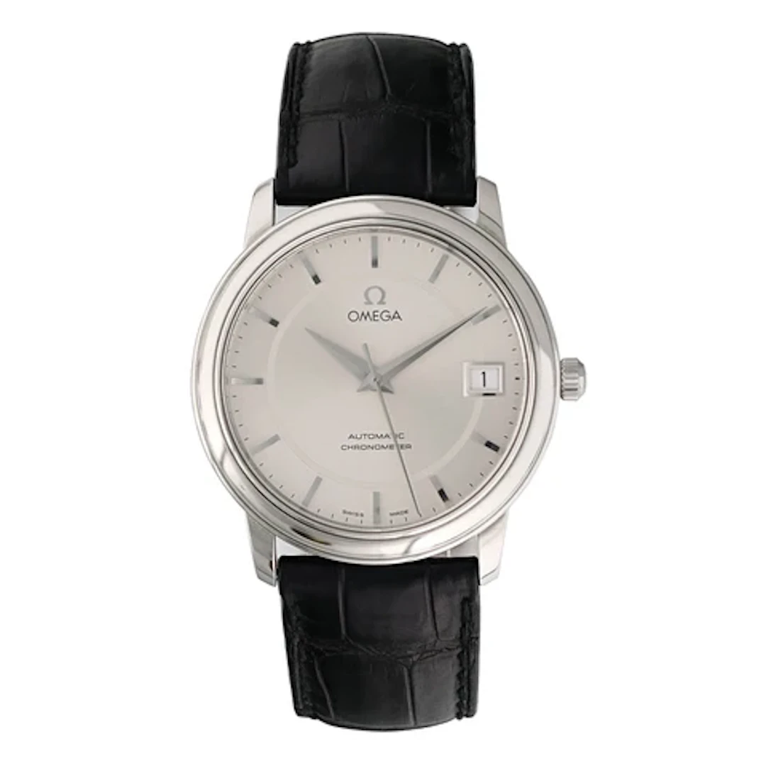 Omega De Ville 4800.31.01 Mens Watch Box Papers
