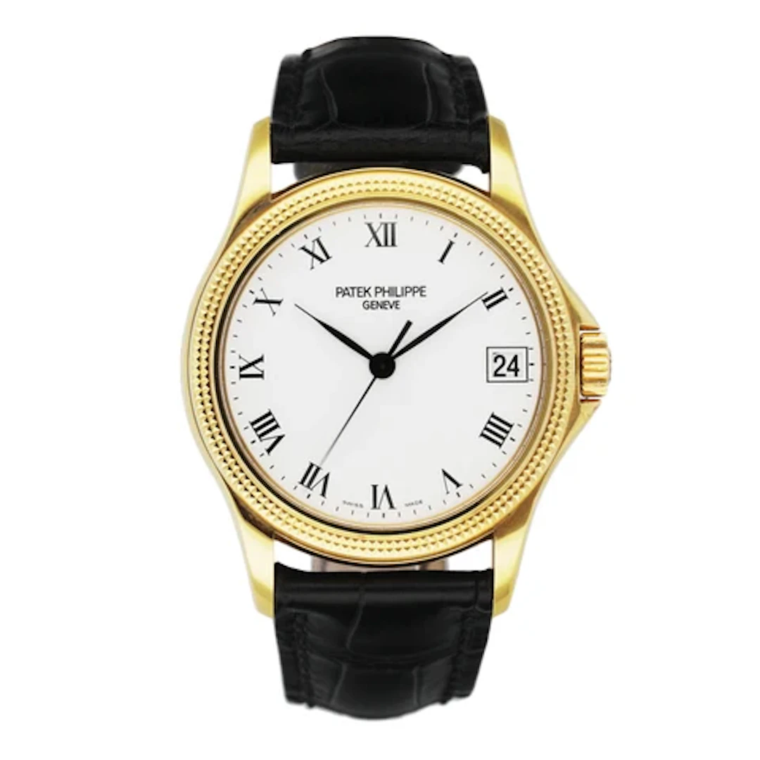 Patek Philippe Calatrava 5117J 18K Yellow Gold Mens Watch