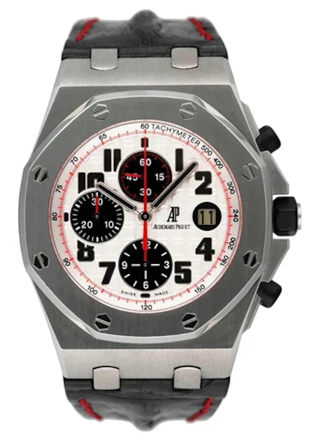Audemars Piguet Royal Oak Offshore 26170ST Panda Dial Mens Watch With Papers