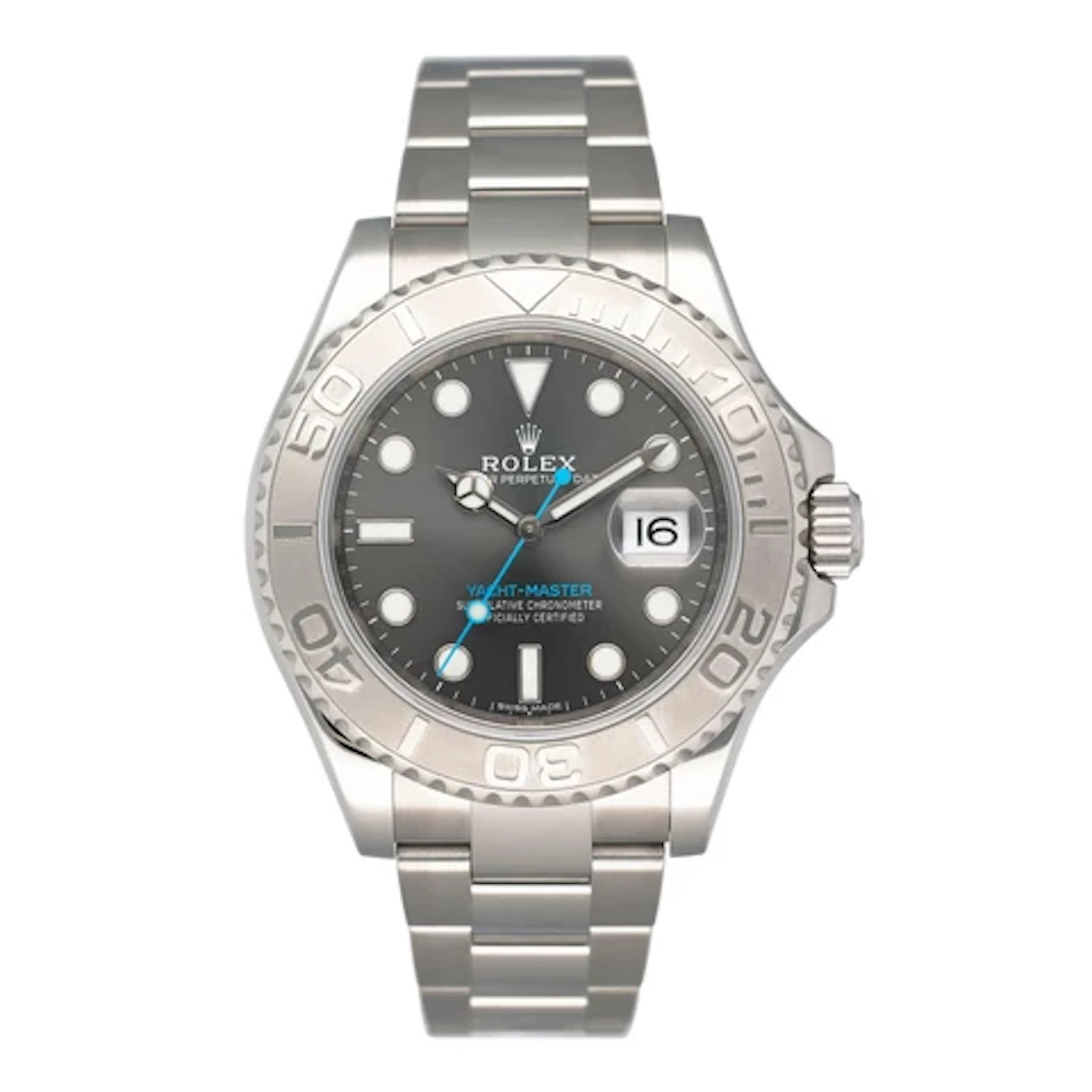 Rolex Yacht-Master 40 116622 Slate Dial Mens Watch Box Papers