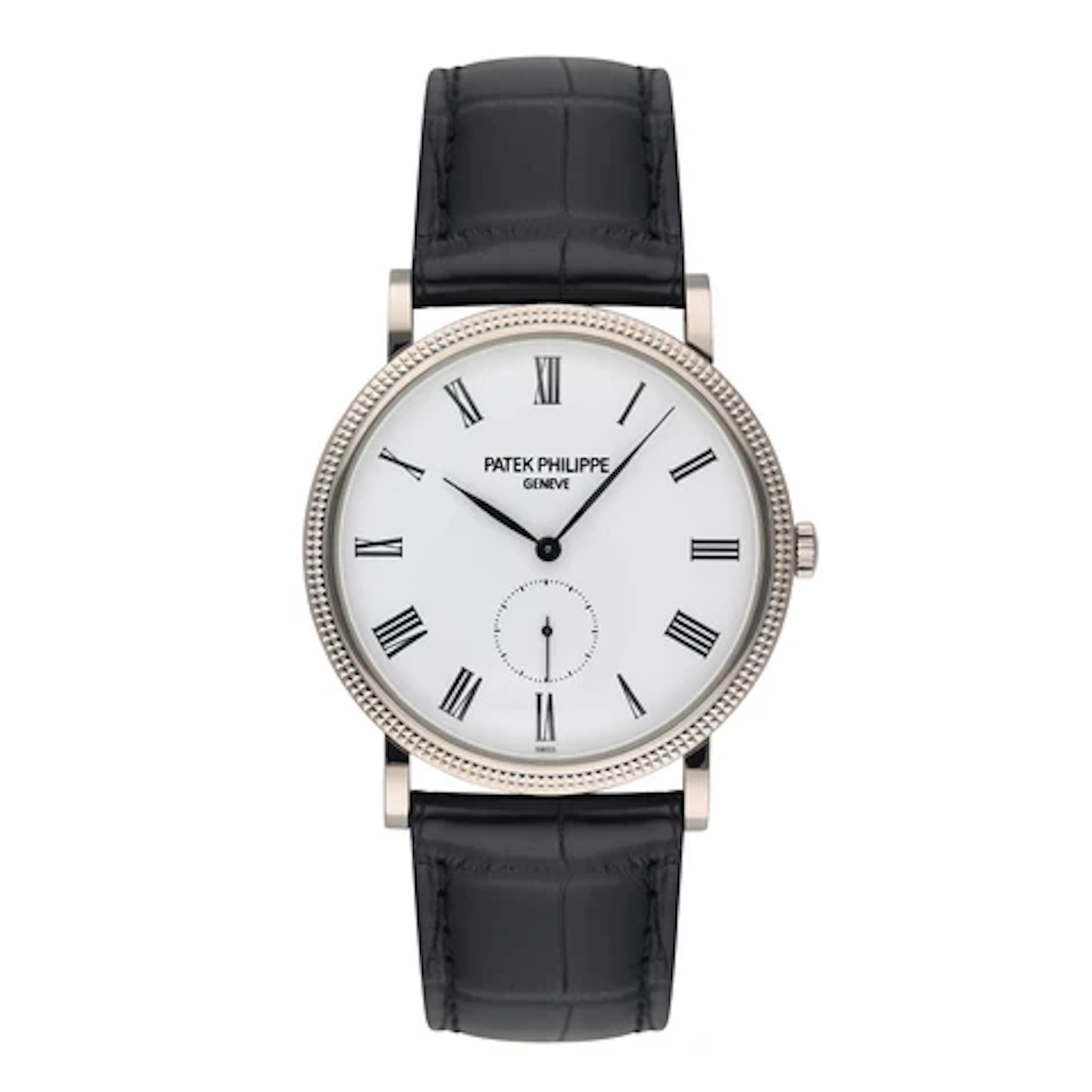 Patek Philippe Calatrava 5116G-001 White Dial 18K White Gold Mens