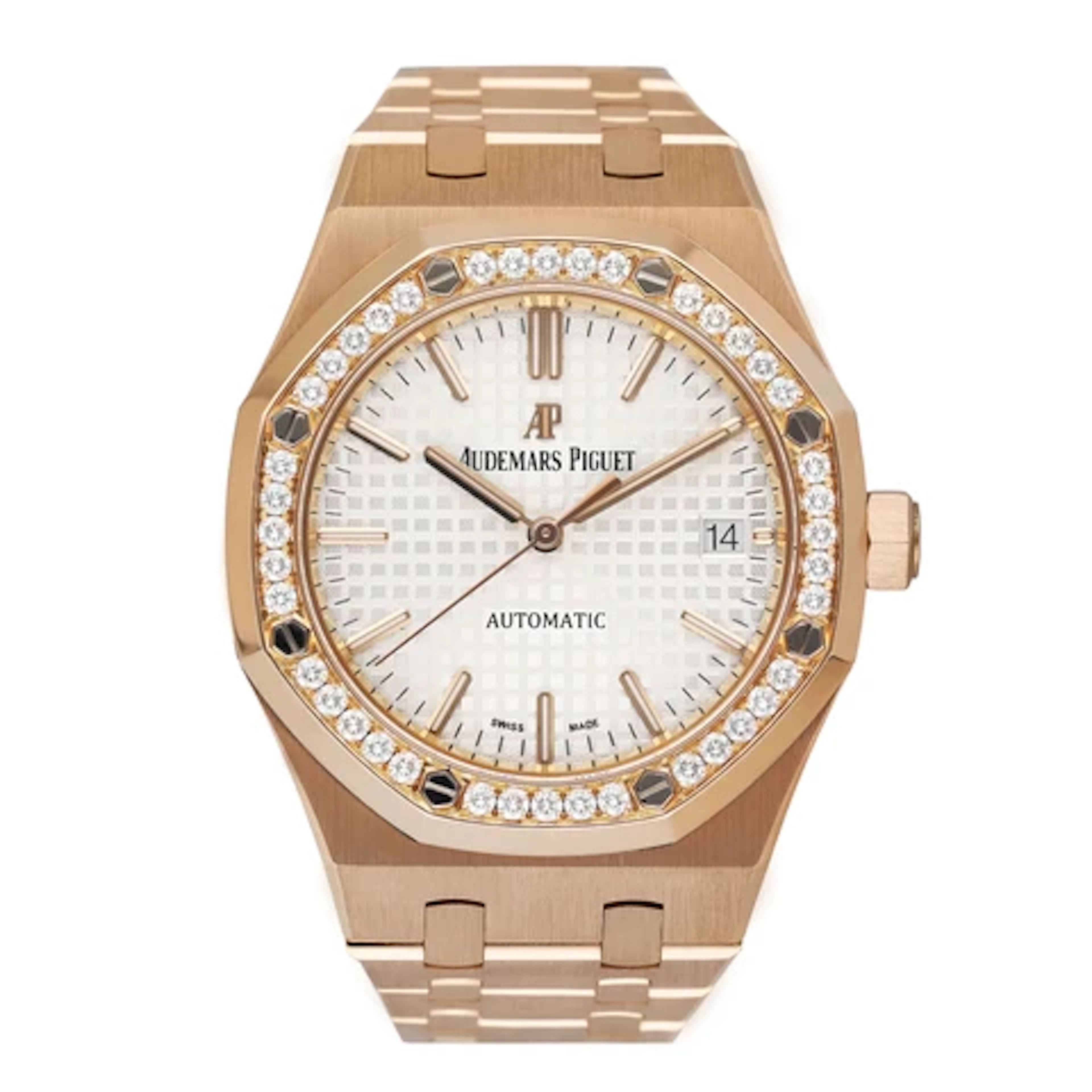 Audemars Piguet Royal Oak 15451OR.ZZ.1256OR.01 18k Pink Gold Ladies