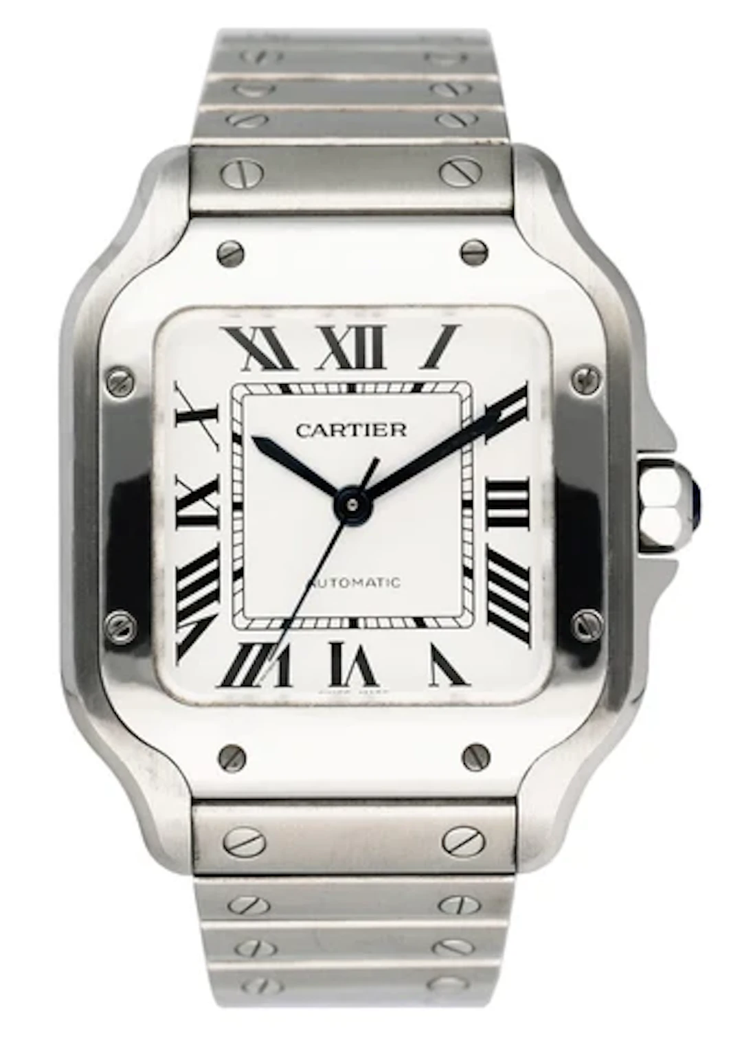 Cartier Santos De Cartier WSSA0029 Medium Steel Watch Box Papers
