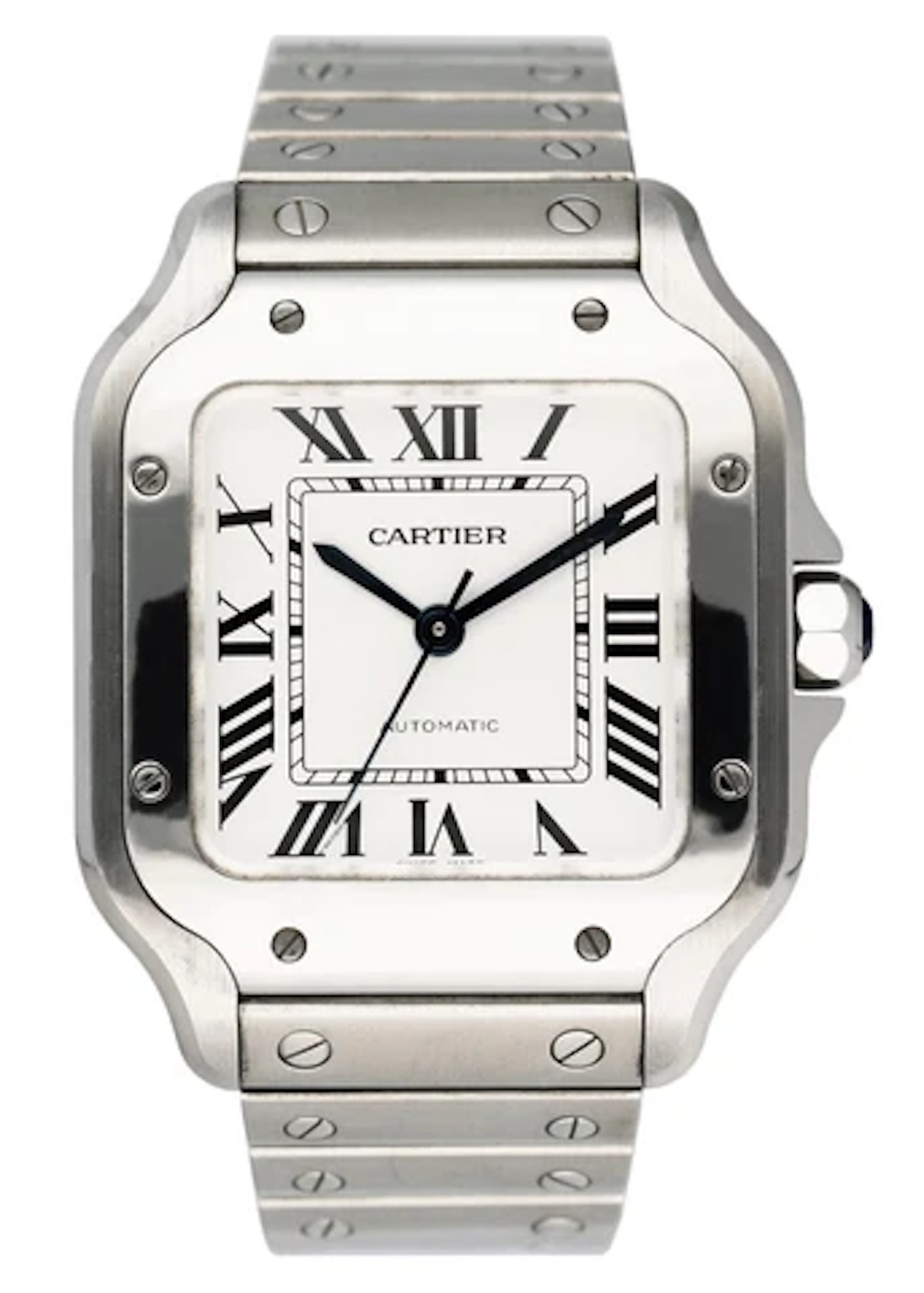 Cartier Santos De Cartier WSSA0029 Medium Steel Watch Box Papers