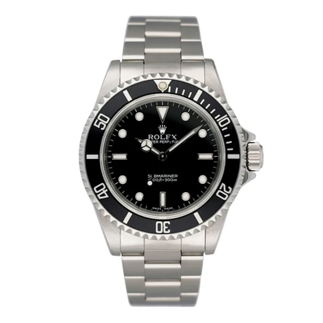 Rolex Submariner 14060M No Date Black Dial Mens Watch