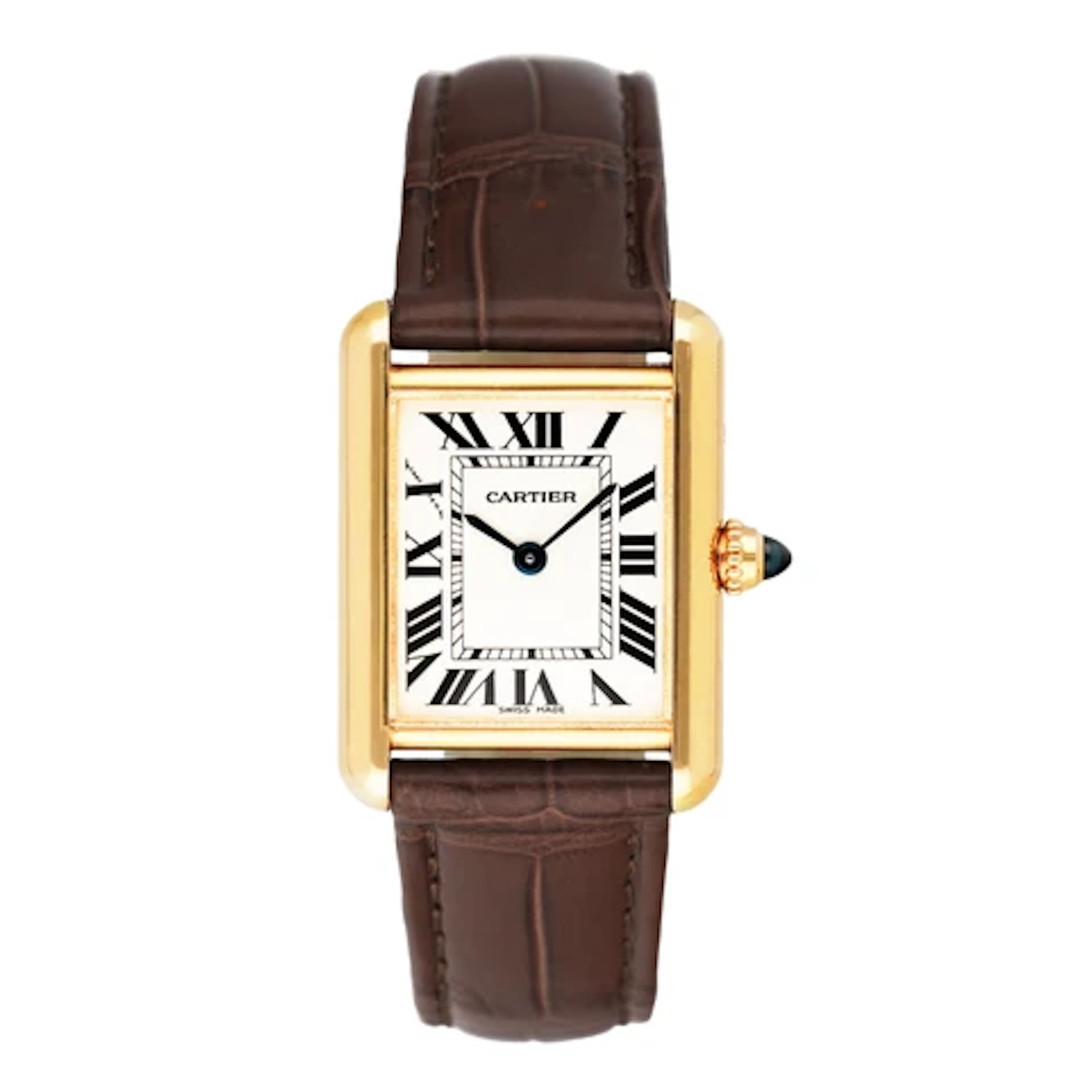 Cartier Tank Louis W1529856 18K Yellow Gold Ladies Watch