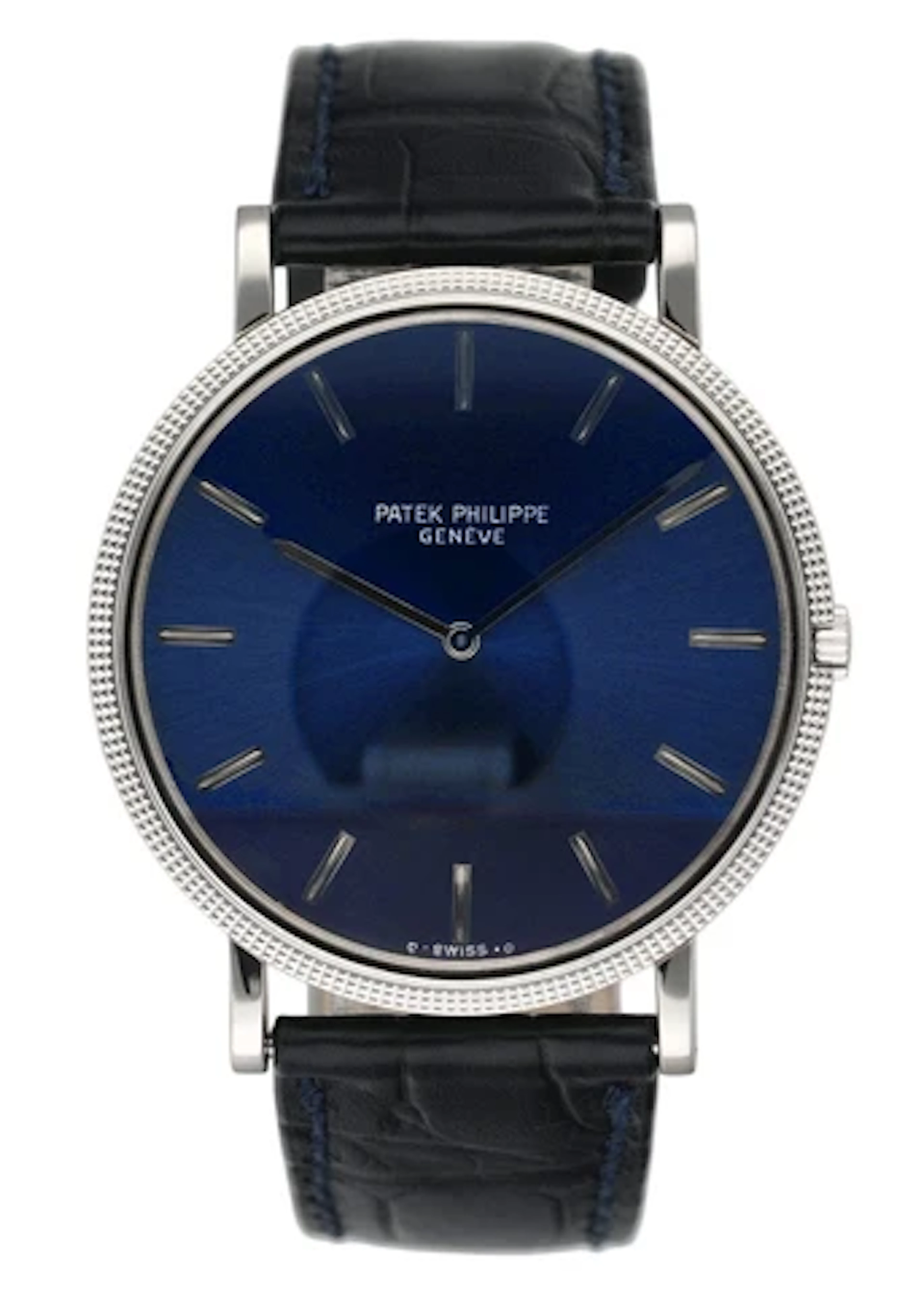 Patek Philippe Calatrava 3588/1G Blue Dial Mens Watch