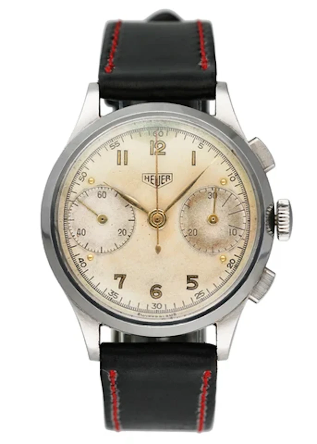 Heuer Vintage 1940s Chronograph Mens Watch