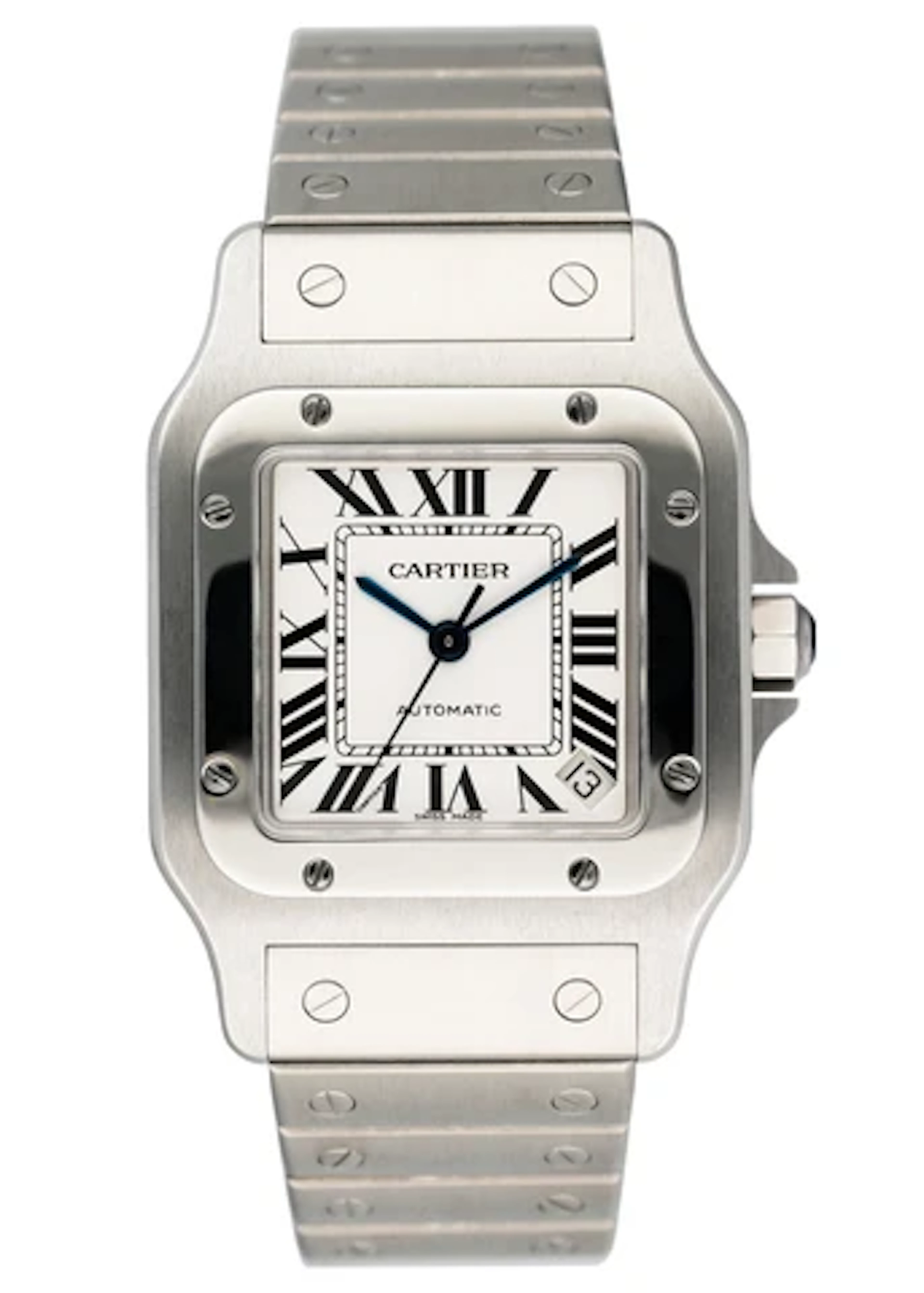 Cartier Santos W20098D6 Stainless Steel Mens Watch