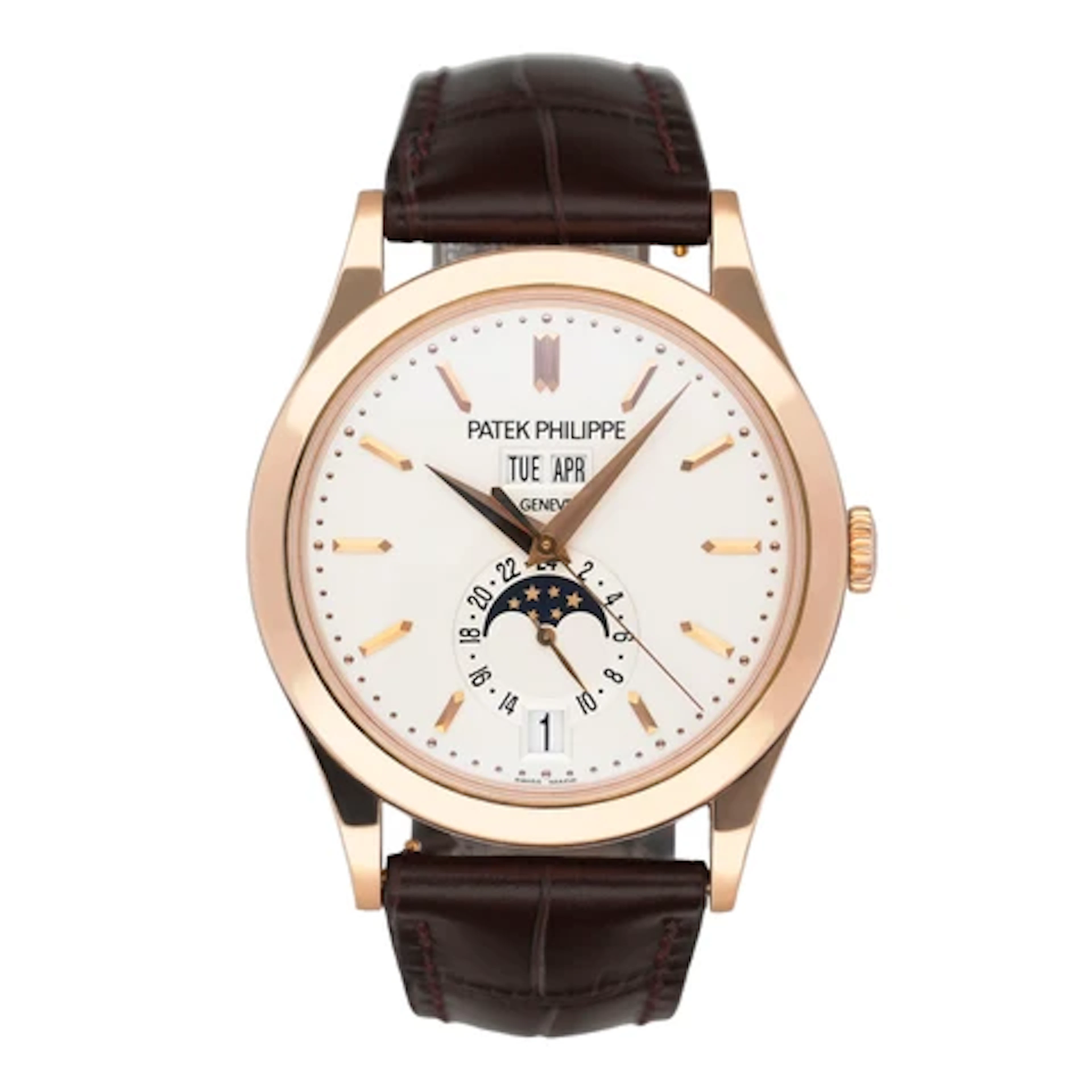 Patek Philippe Complications 5396R Silver Dial Mens Watch Box Papers