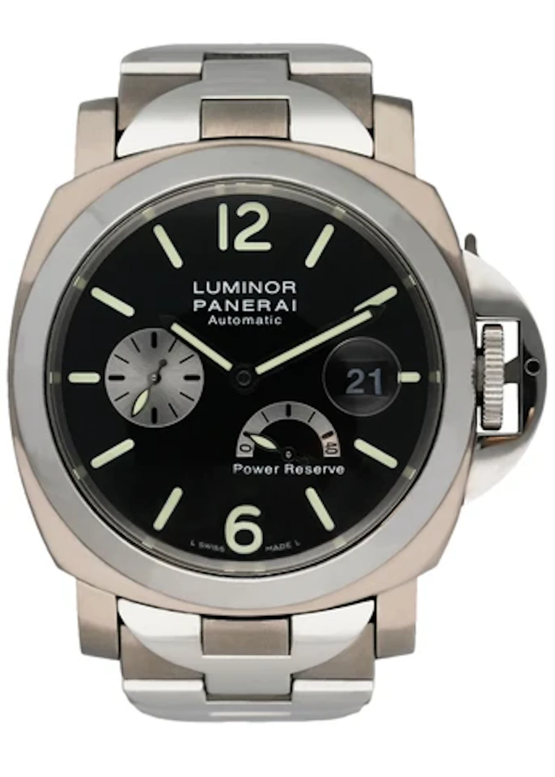 Panerai Luminor Power Reserve PAM00171 Mens Watch With Box & Papers