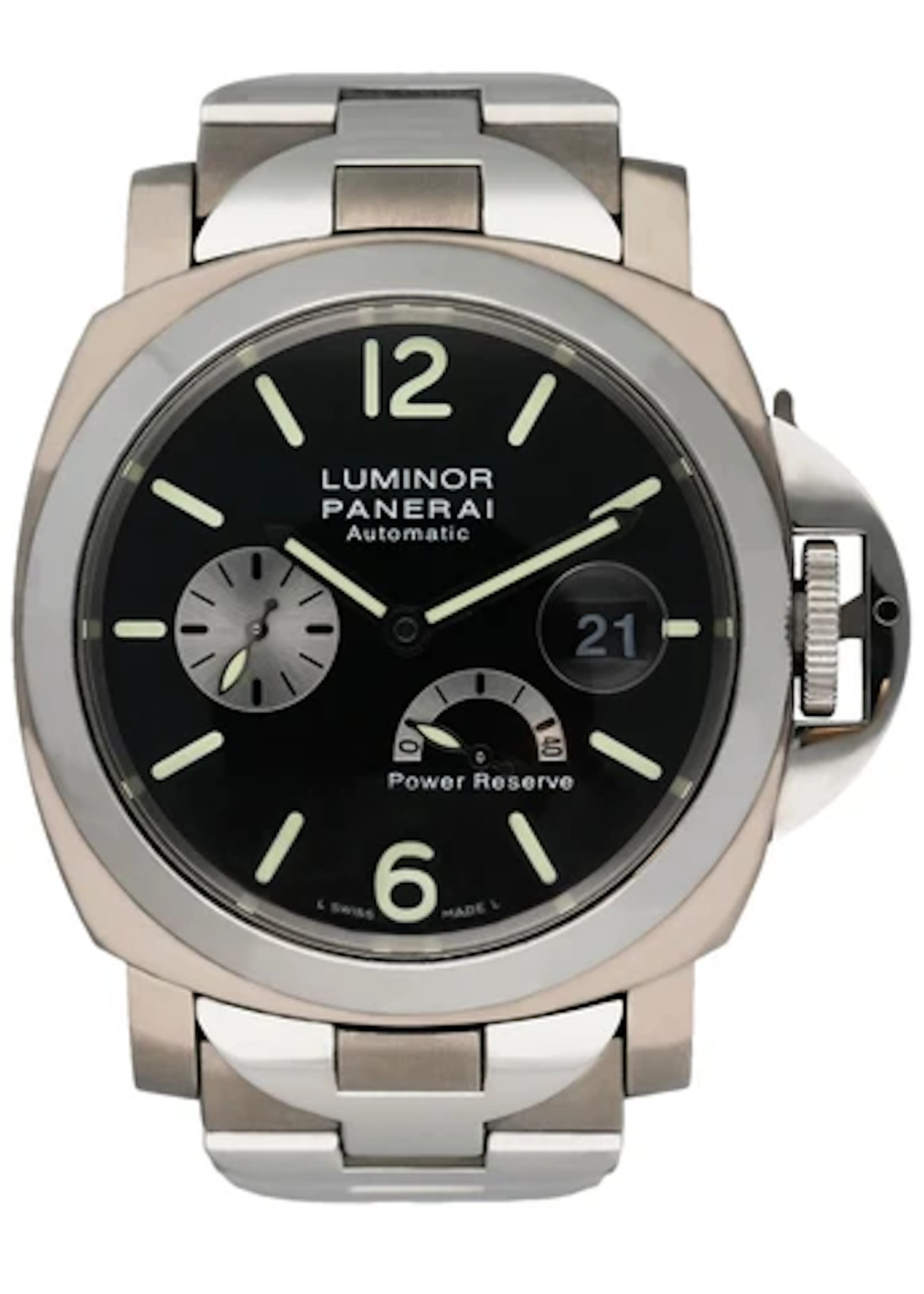 Panerai Luminor Power Reserve PAM00171 Mens Watch With Box & Papers