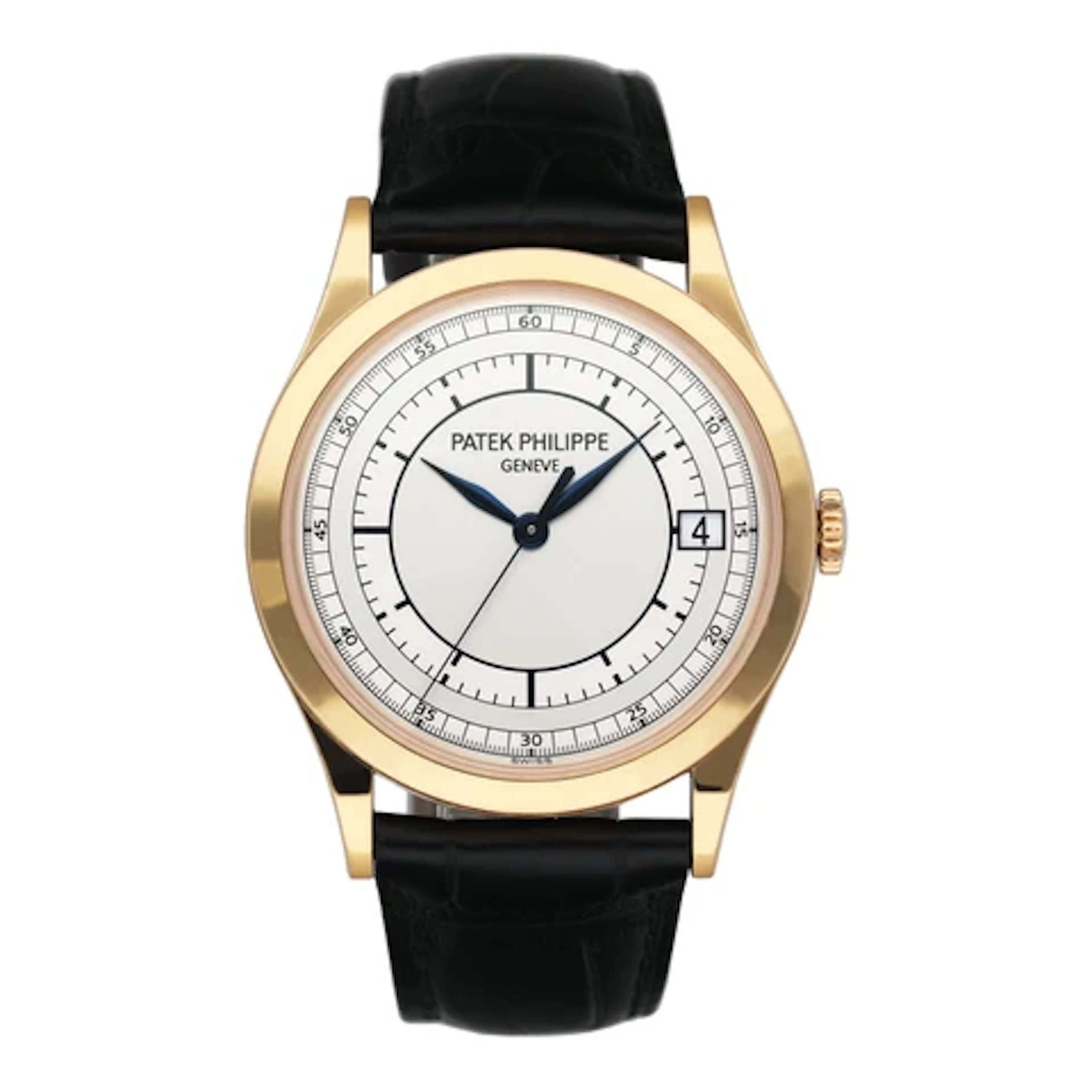 Patek Philippe Calatrava 5296R-001 Silver Dial Mens Watch Box Papers