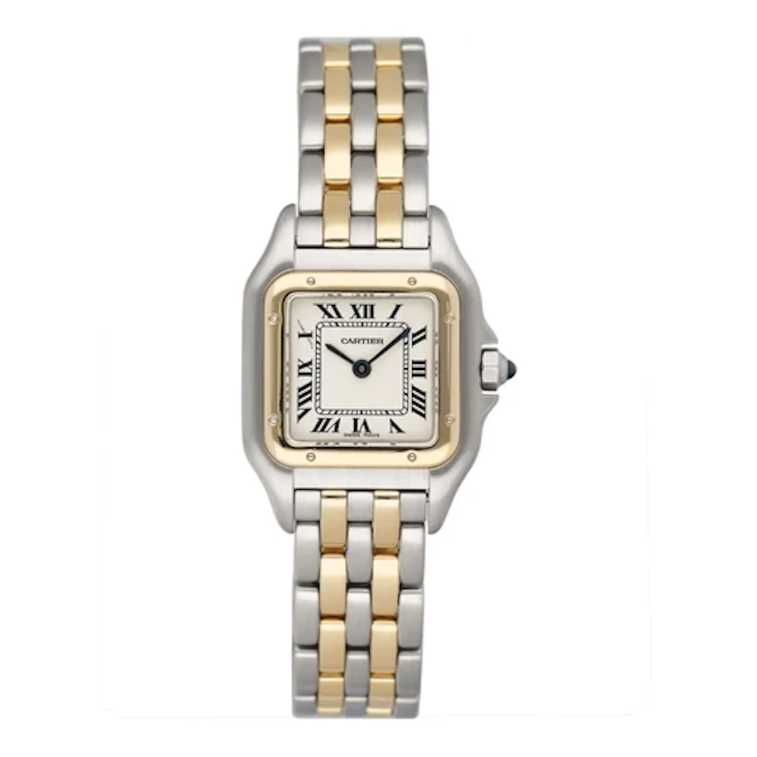 Cartier Panthere W25029B6 Two Rows Ladies Watch