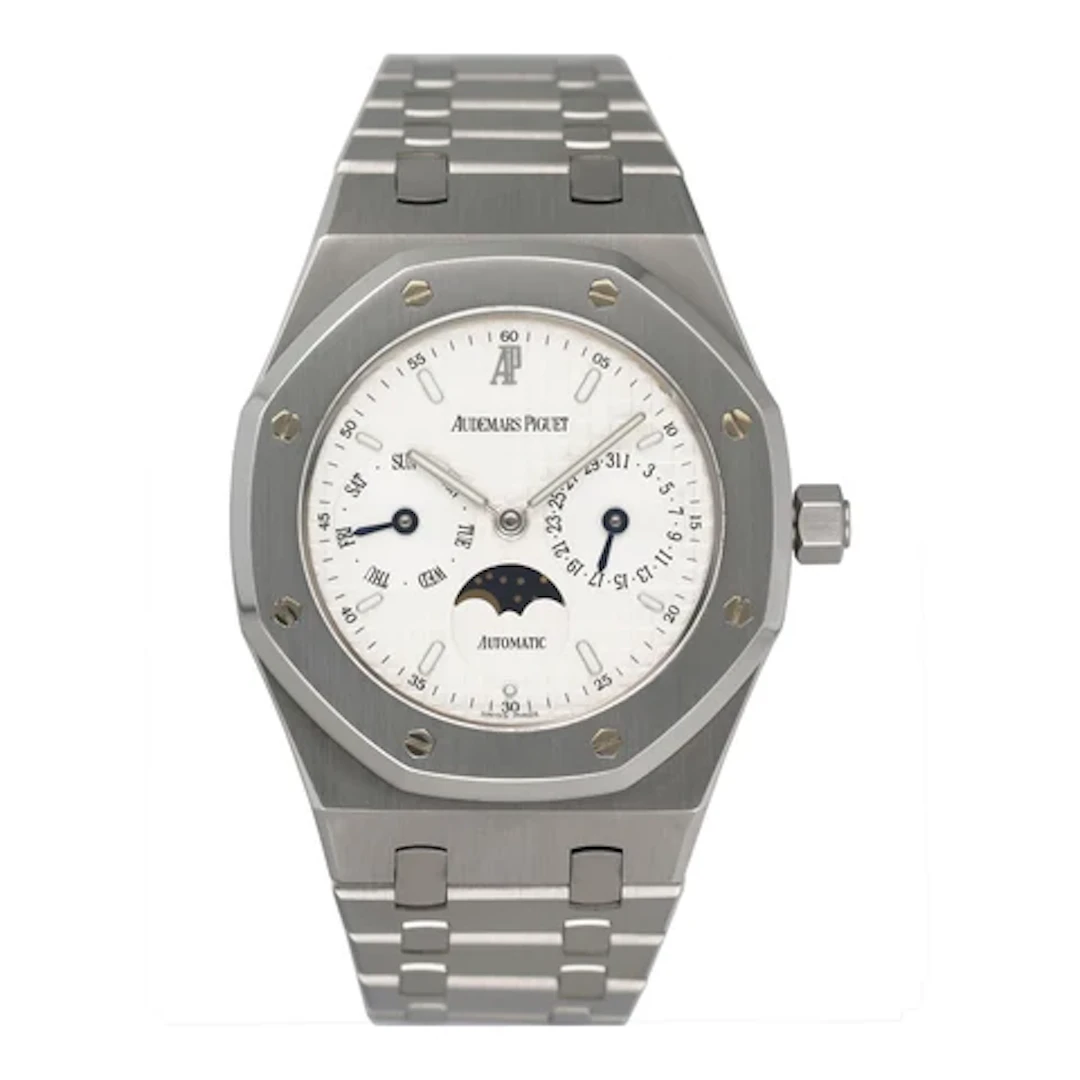 Audemars Piguet Royal Oak 25594ST Day-Date Moonphase Mens Watch