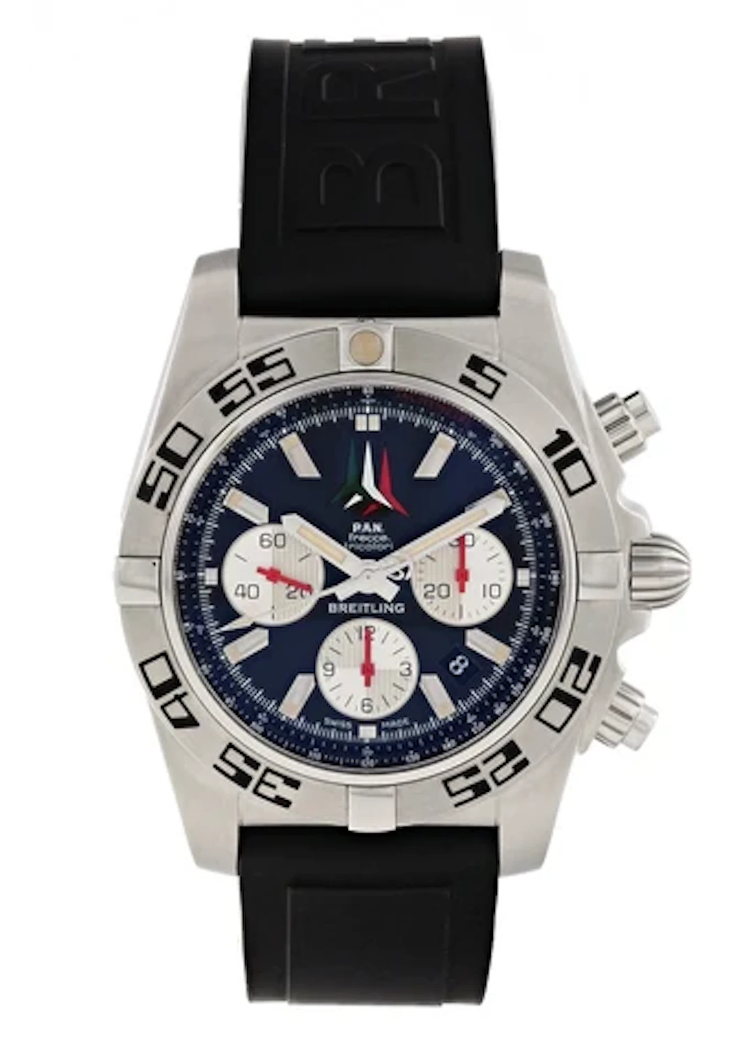 Breitling Chronomat AB0110 P.A.N Frecce Tricolore Mens Watch
