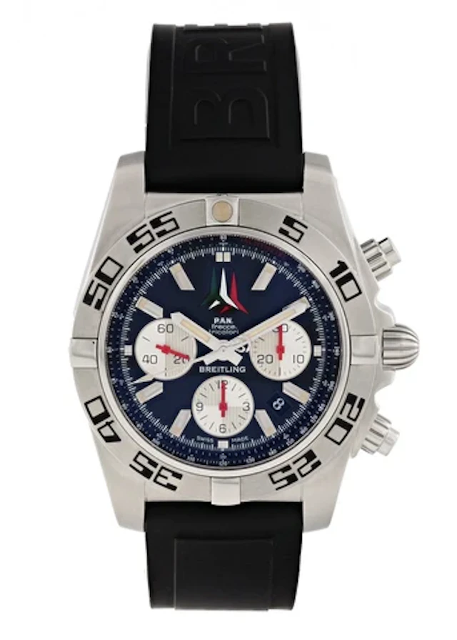 Breitling Chronomat AB0110 P.A.N Frecce Tricolore Mens Watch