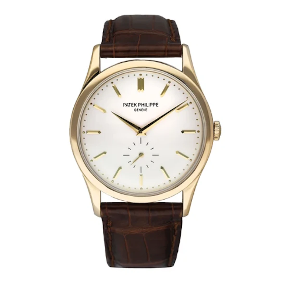 Patek Philippe Calatrava 5196J Yellow Gold Mens Watch