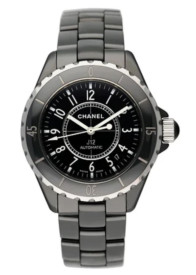 Chanel J12 Black Ceramic Mens Watch