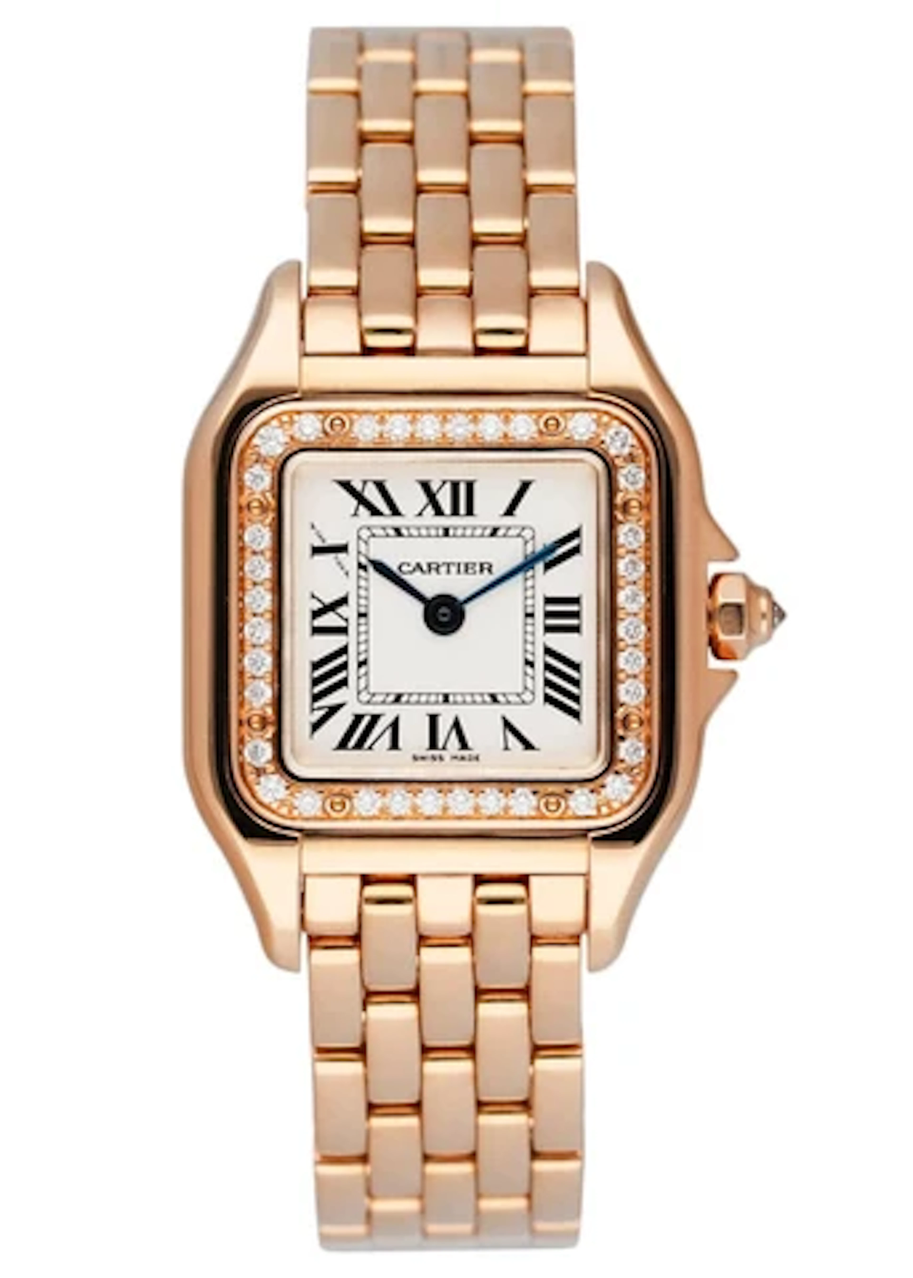 Cartier Panthere WJPN0008 Diamond 18K Rose Gold Ladies Watch Box/Papers