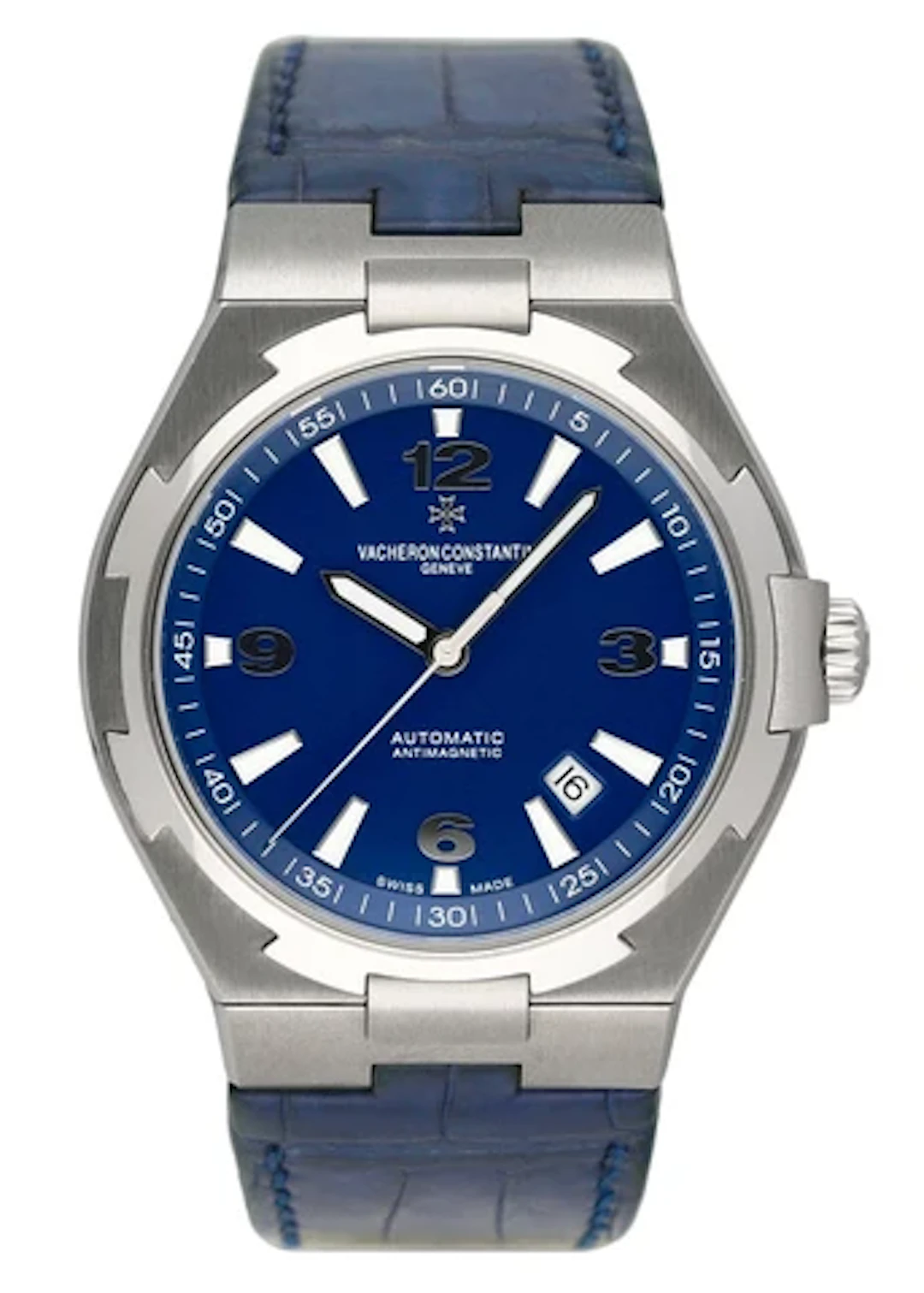 Vacheron Constantin Overseas 47040 Blue Dial Mens Watch