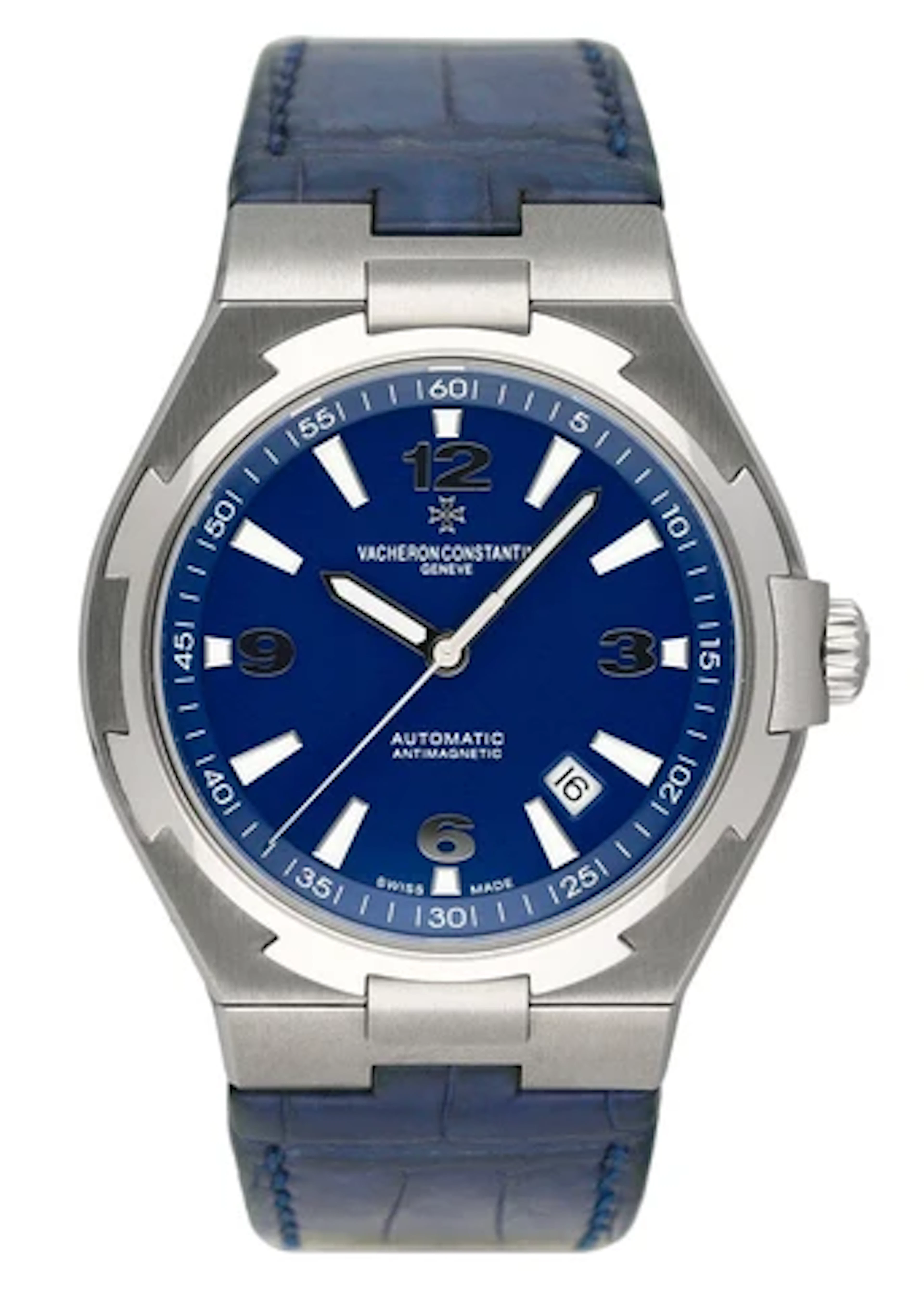 Vacheron Constantin Overseas 47040 Blue Dial Mens Watch