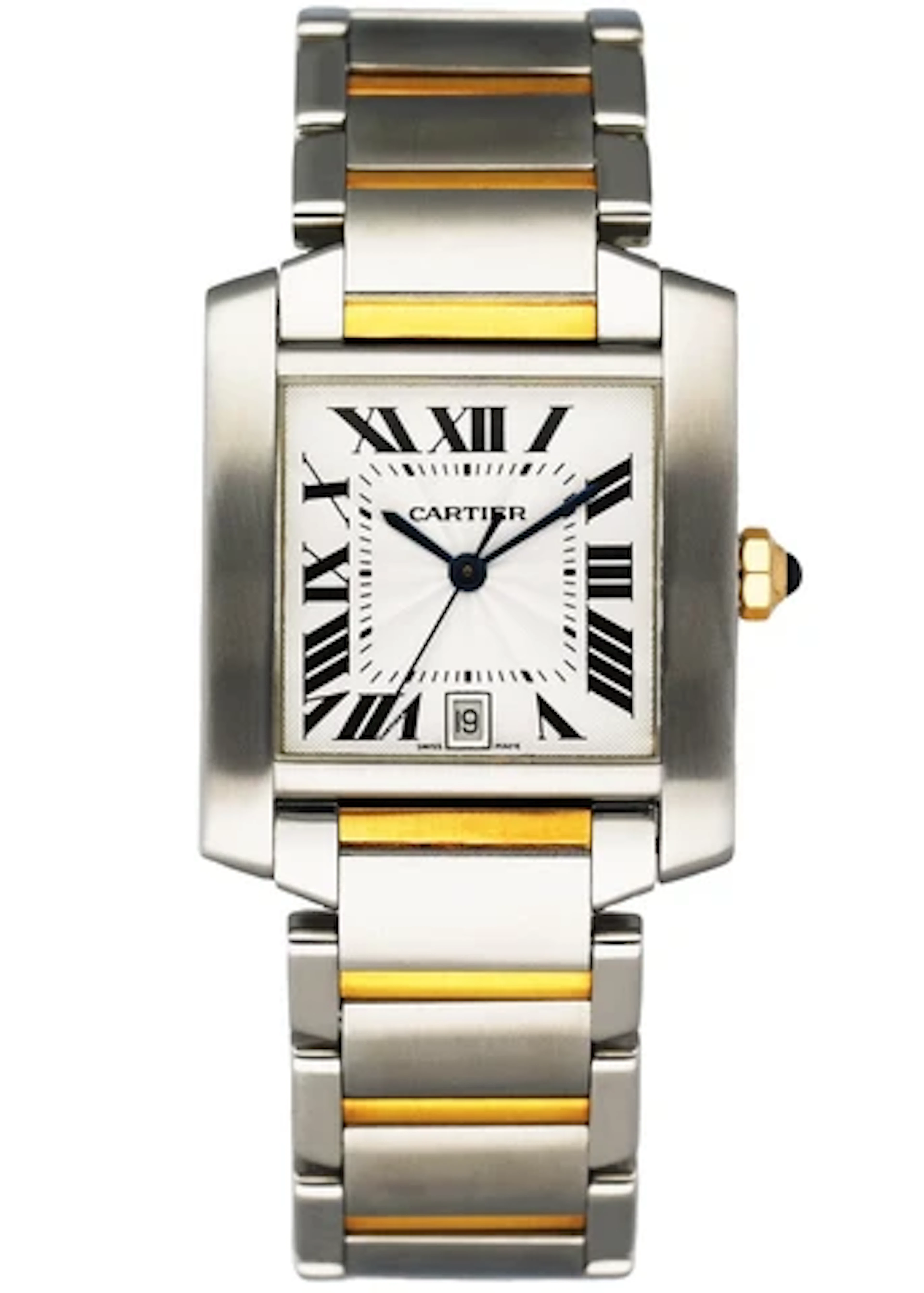Cartier Tank Francaise W51005Q4 Two Tone Mens Watch