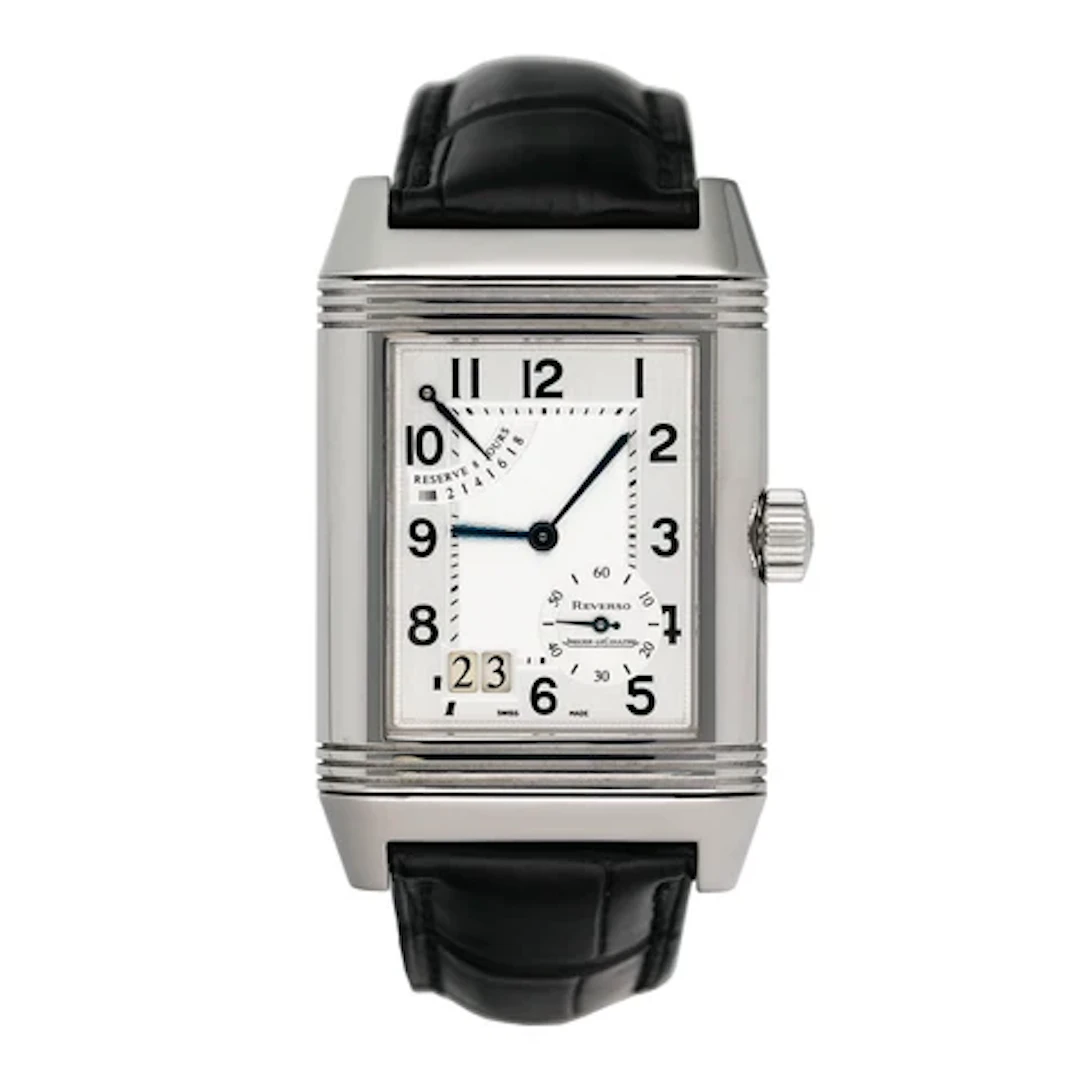 Jaeger-LeCoulture Reverso Grande Date 8 Days 240.8.15 Mens Watch Box Papers