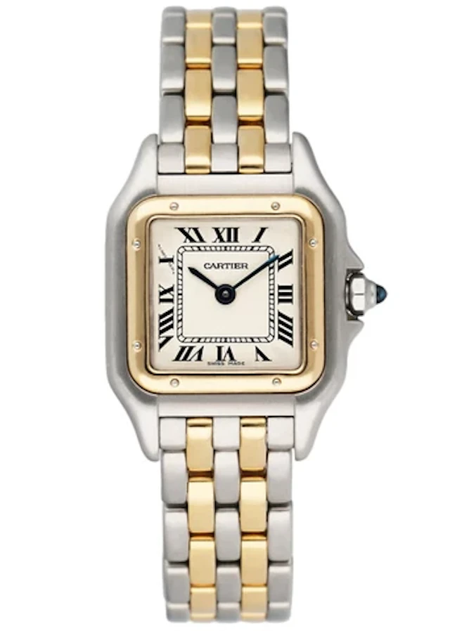 Cartier Panthère W25029B6 Off-White Dial Ladies Watch