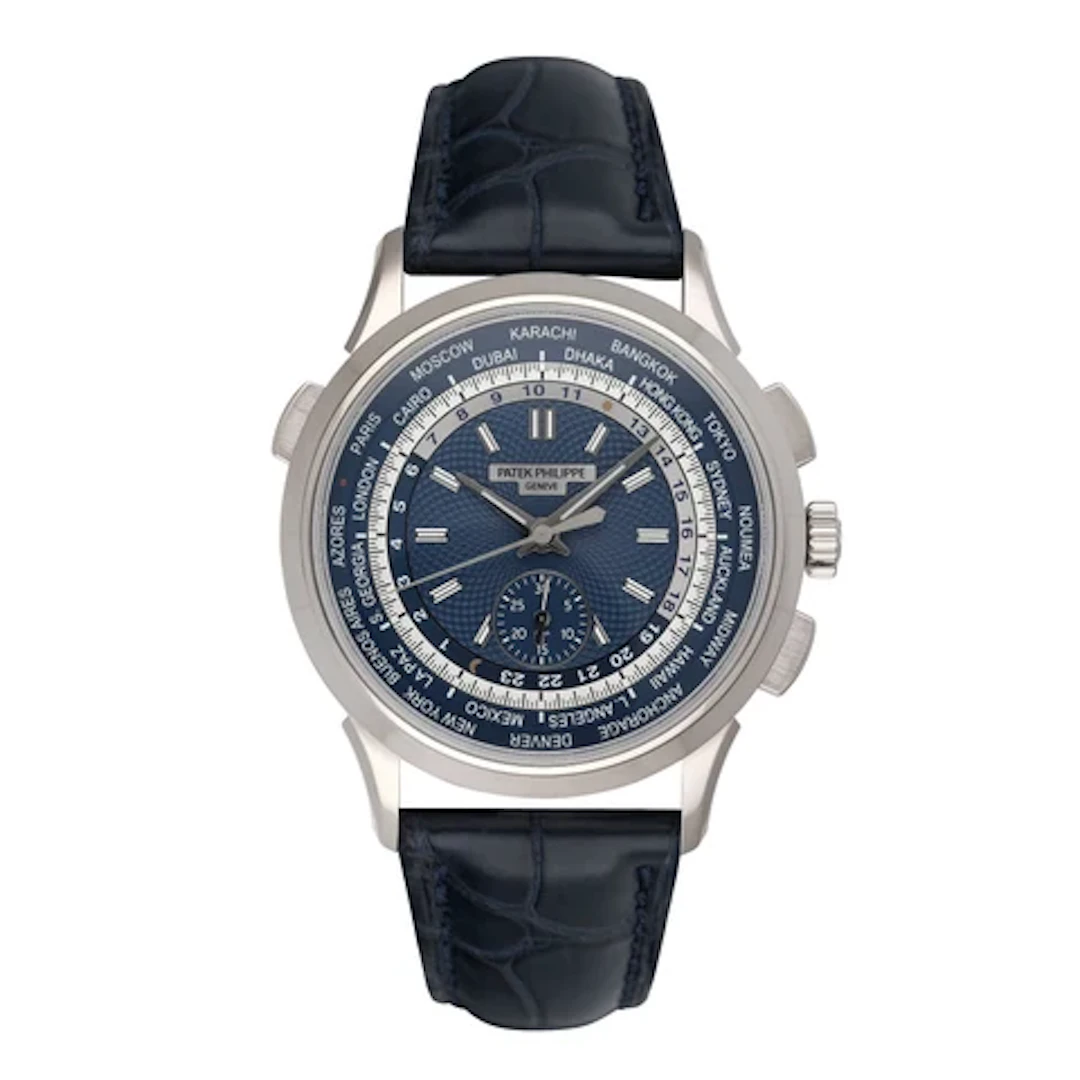 Patek Philippe Complications World Time 5930G Mens Watch Box Papers