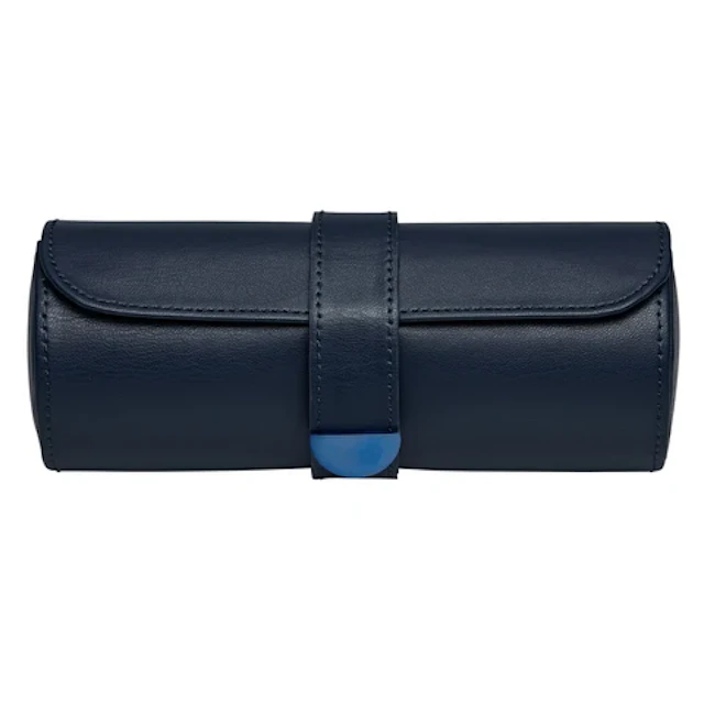Earth Triple Watch Roll - Midnight Blue