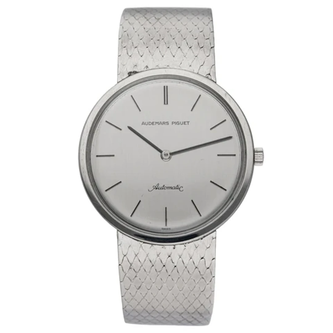 Audemars Piguet Ultra Thin Vintage Stainless Steel Mens Watch