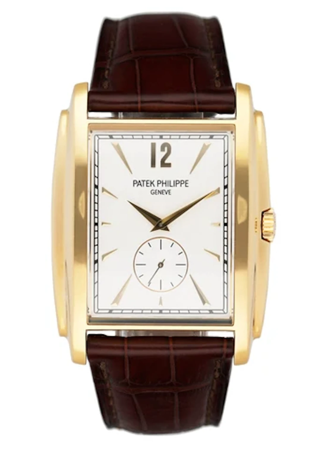 Patek Philippe Gondolo 5124J 18K Yellow Gold Mens Watch With Papers