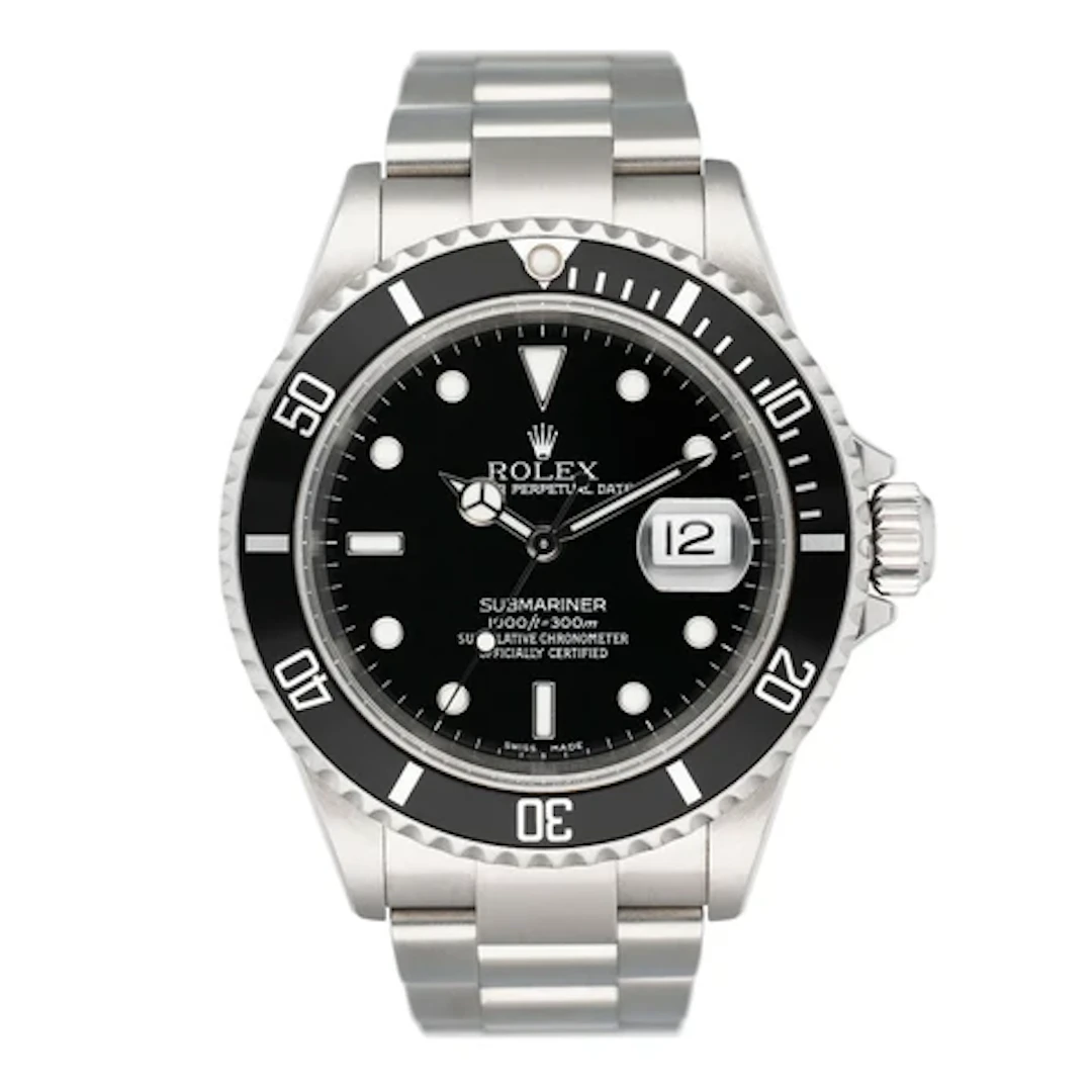 Rolex Oyster Perpetual Submariner 16610 Mens Watch Box Papers