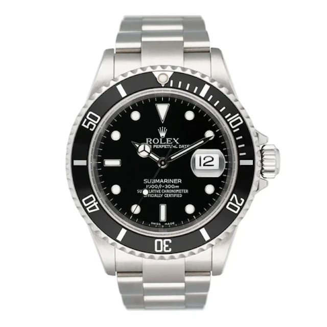 Rolex Oyster Perpetual Submariner 16610 Mens Watch Box Papers