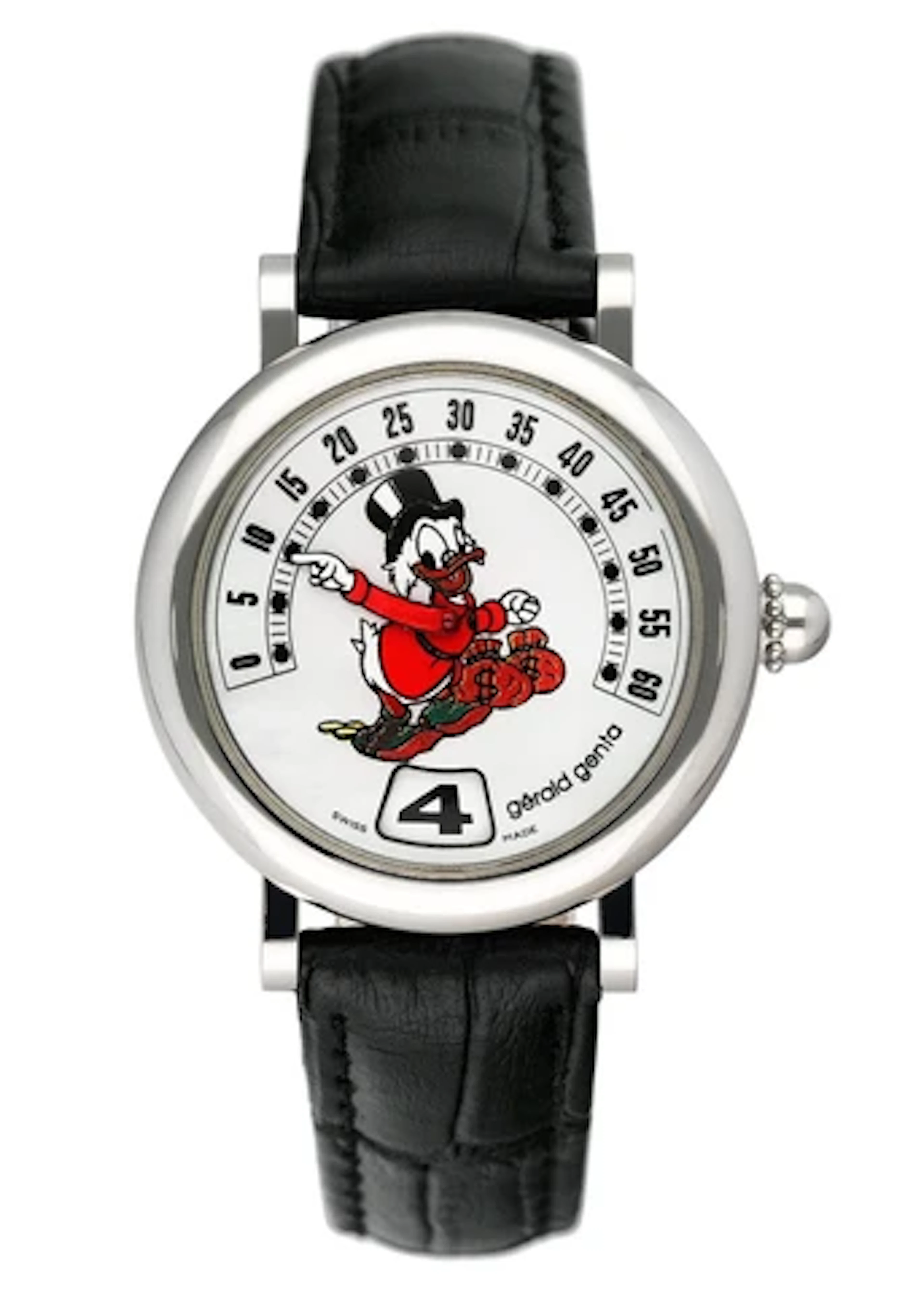 Gérald Genta Retro Disney G.3612.7 Scrooge McDuck MOP Dial Mens Watch