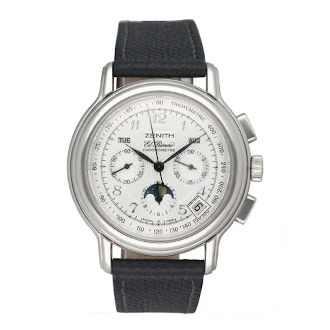 Zenith El Primero Chronomaster 39.0240.410/01 Silver Dial Steel Mens