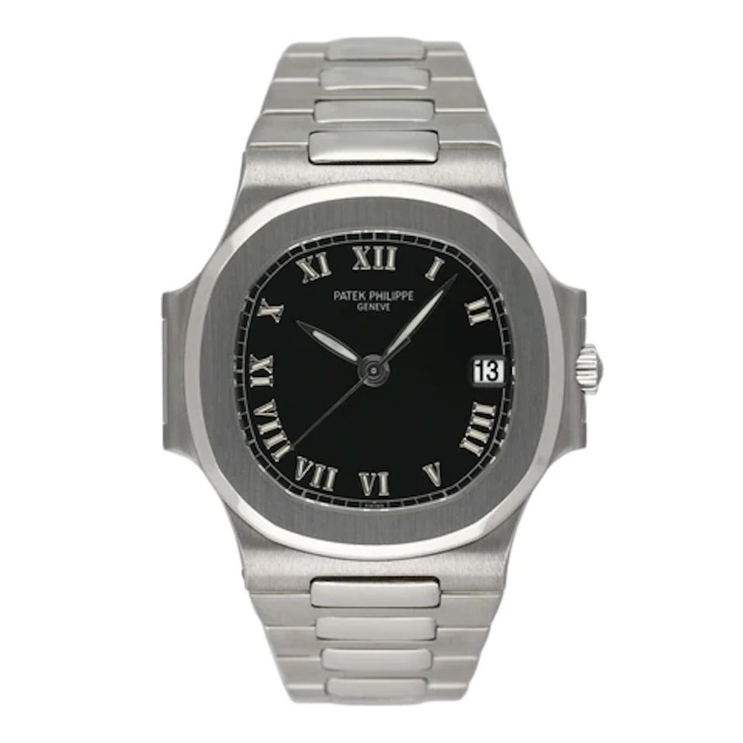 Patek Philippe Nautilus 3800/1A Black Dial Mens Watch Box Papers