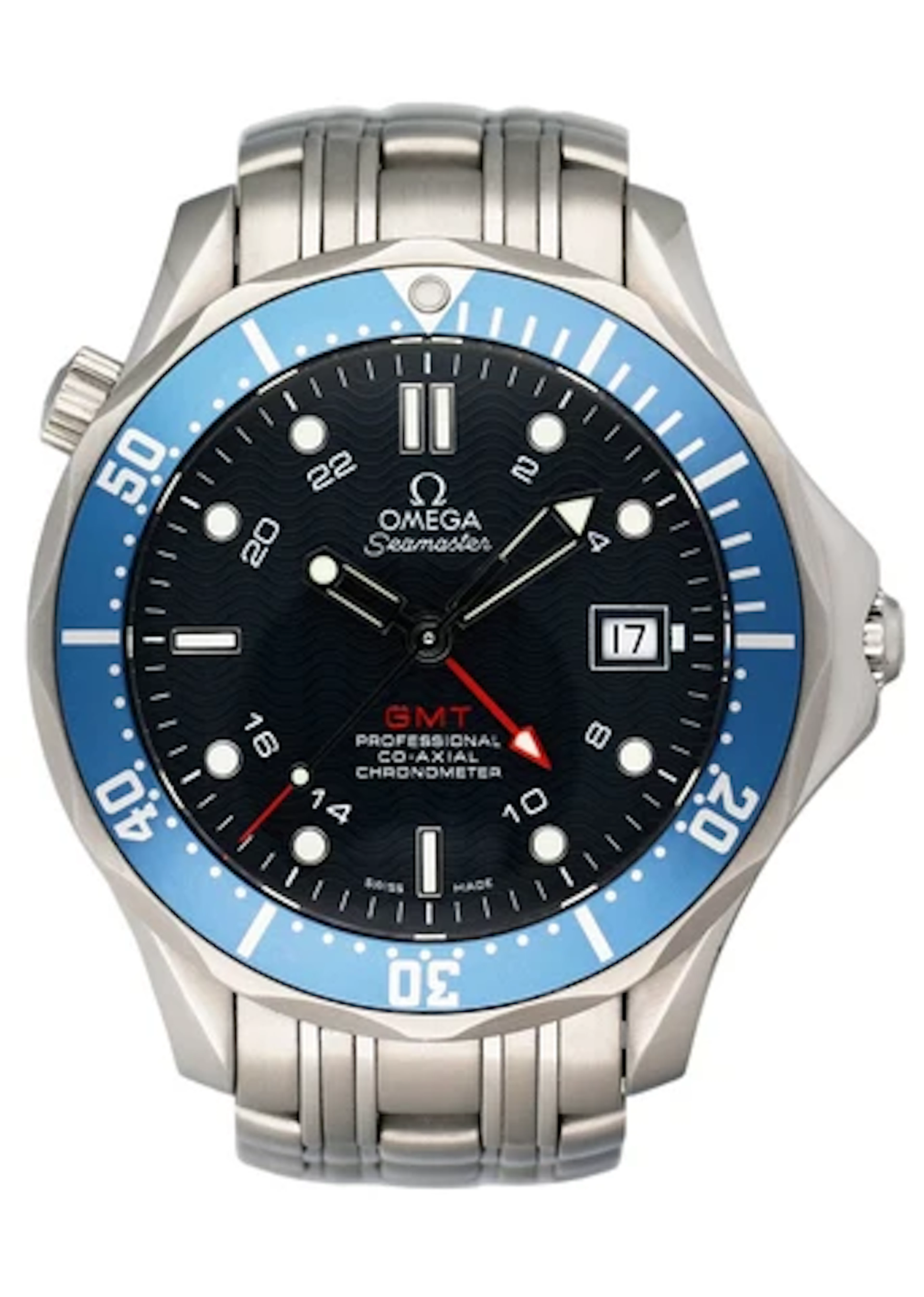 Omega Seamaster 2535.80.00 Co-Axial GMT Mens Watch