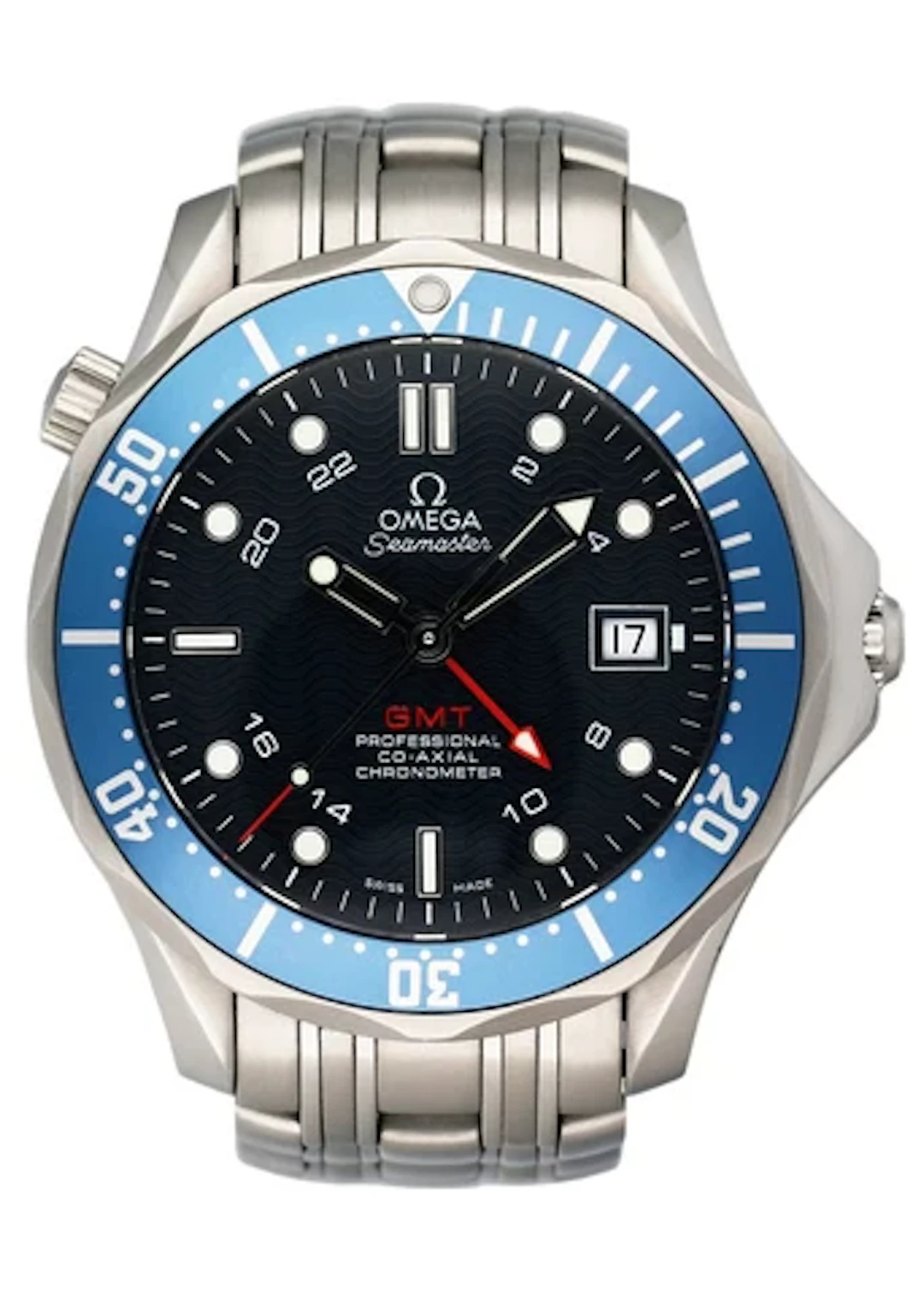 Omega Seamaster 2535.80.00 Co-Axial GMT Mens Watch
