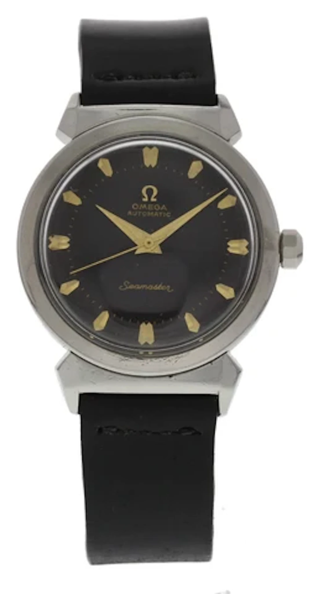 Vintage Omega Seamaster Bull Horn Lugs Automatic