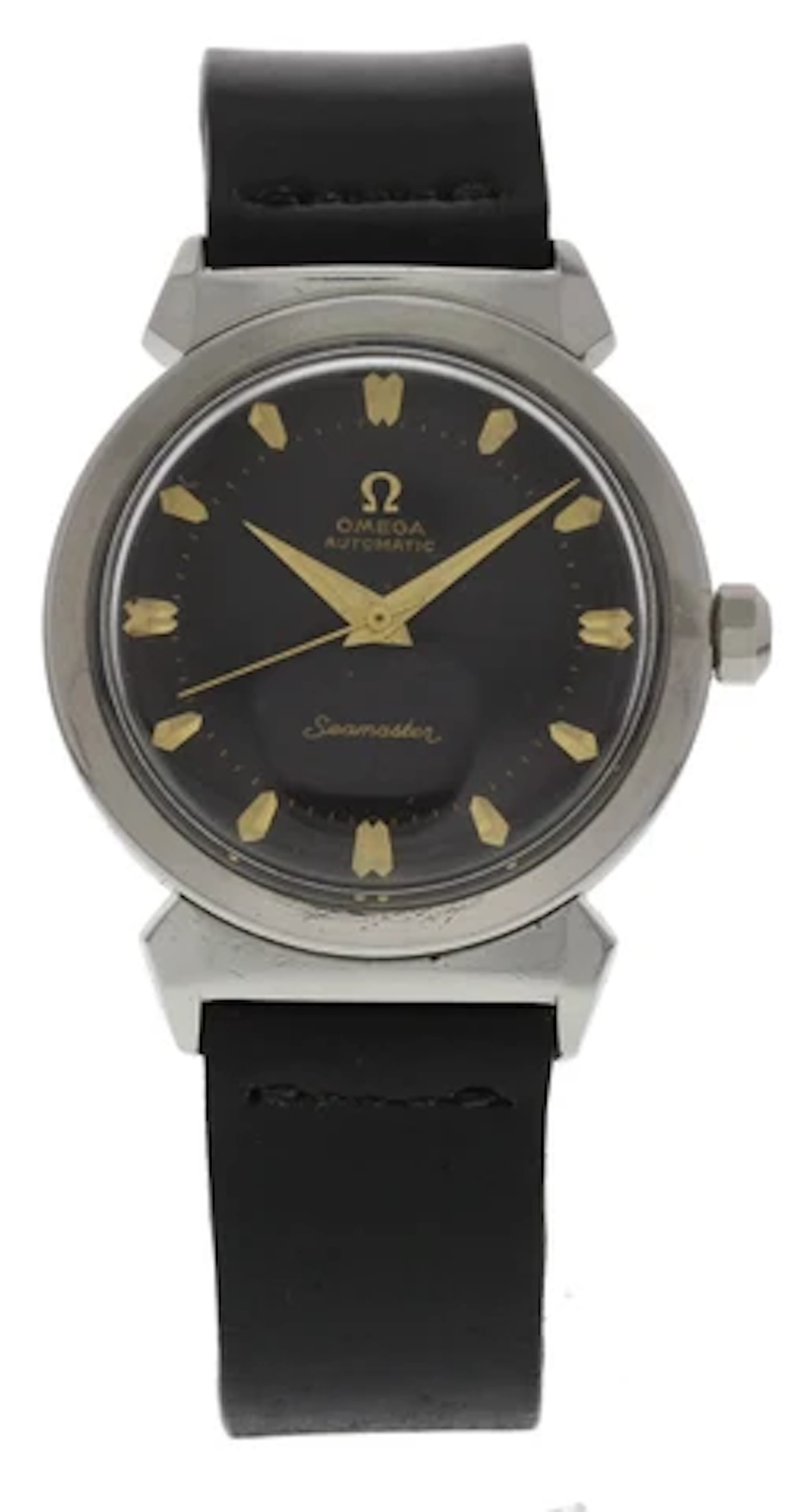 Vintage Omega Seamaster Bull Horn Lugs Automatic