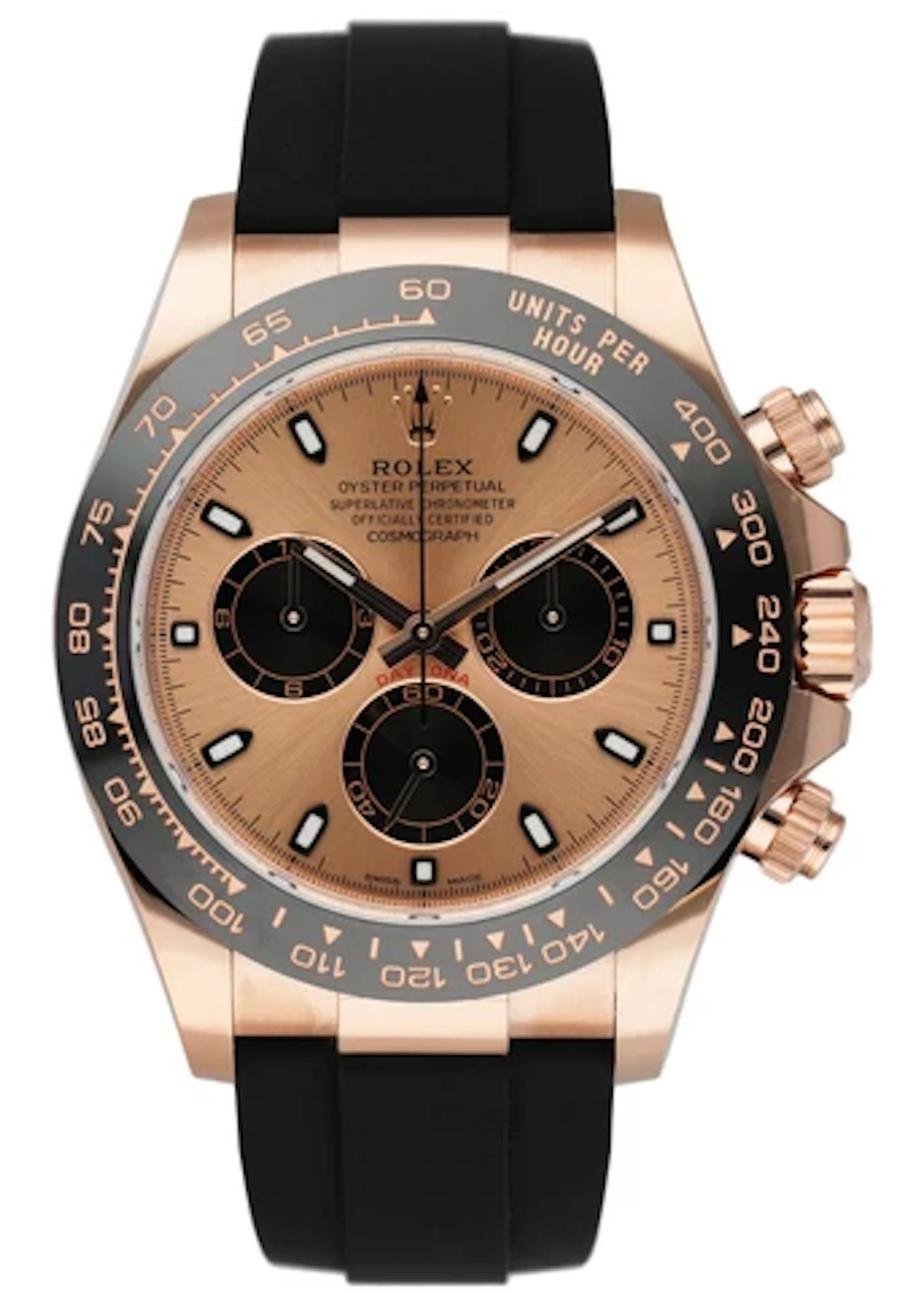 Rolex Daytona 116515LN 18K Rose Gold Pink Dial Mens Watch Box Papers