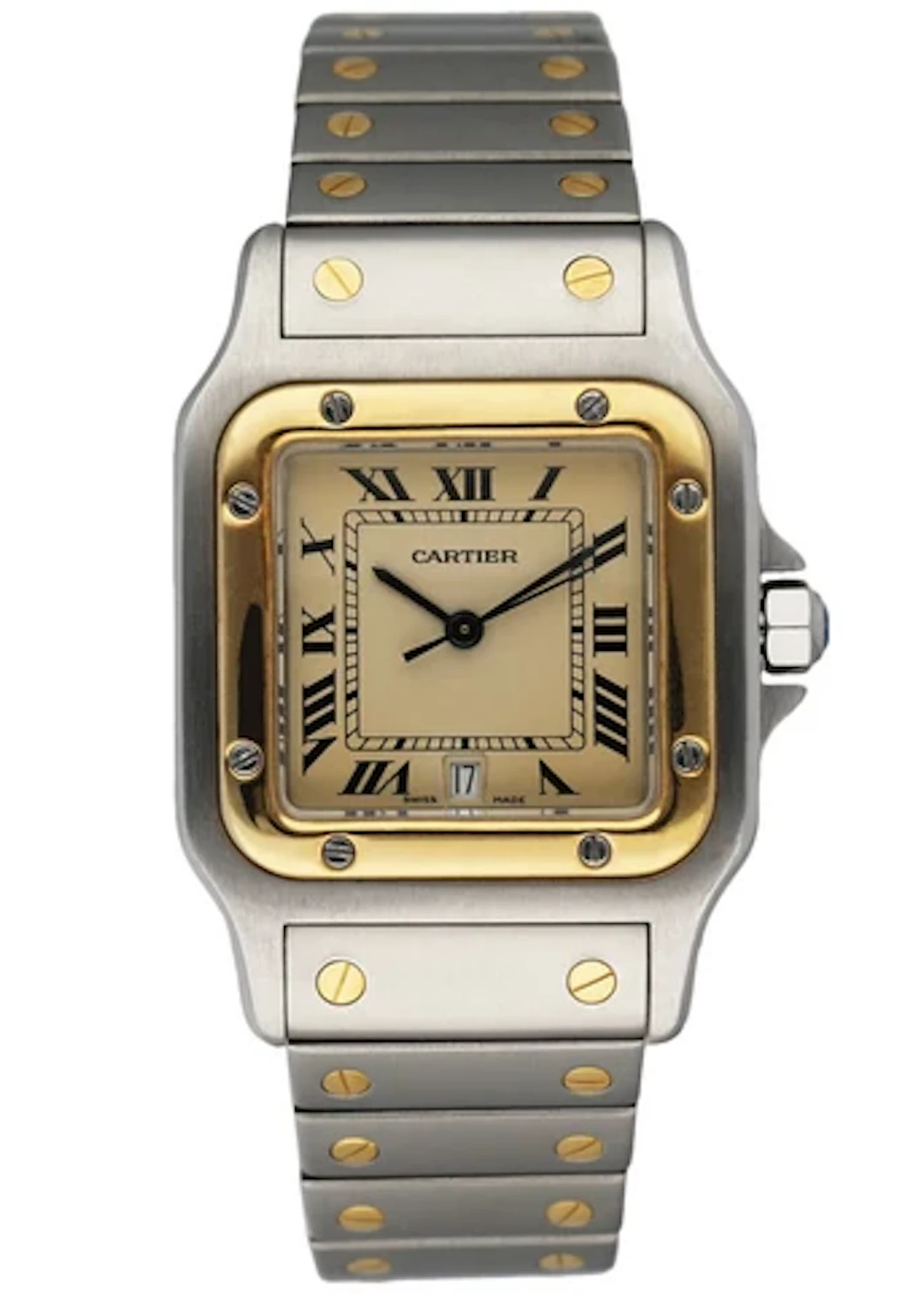 Cartier Santos Galbee 187901 Two Tone Men's Watch