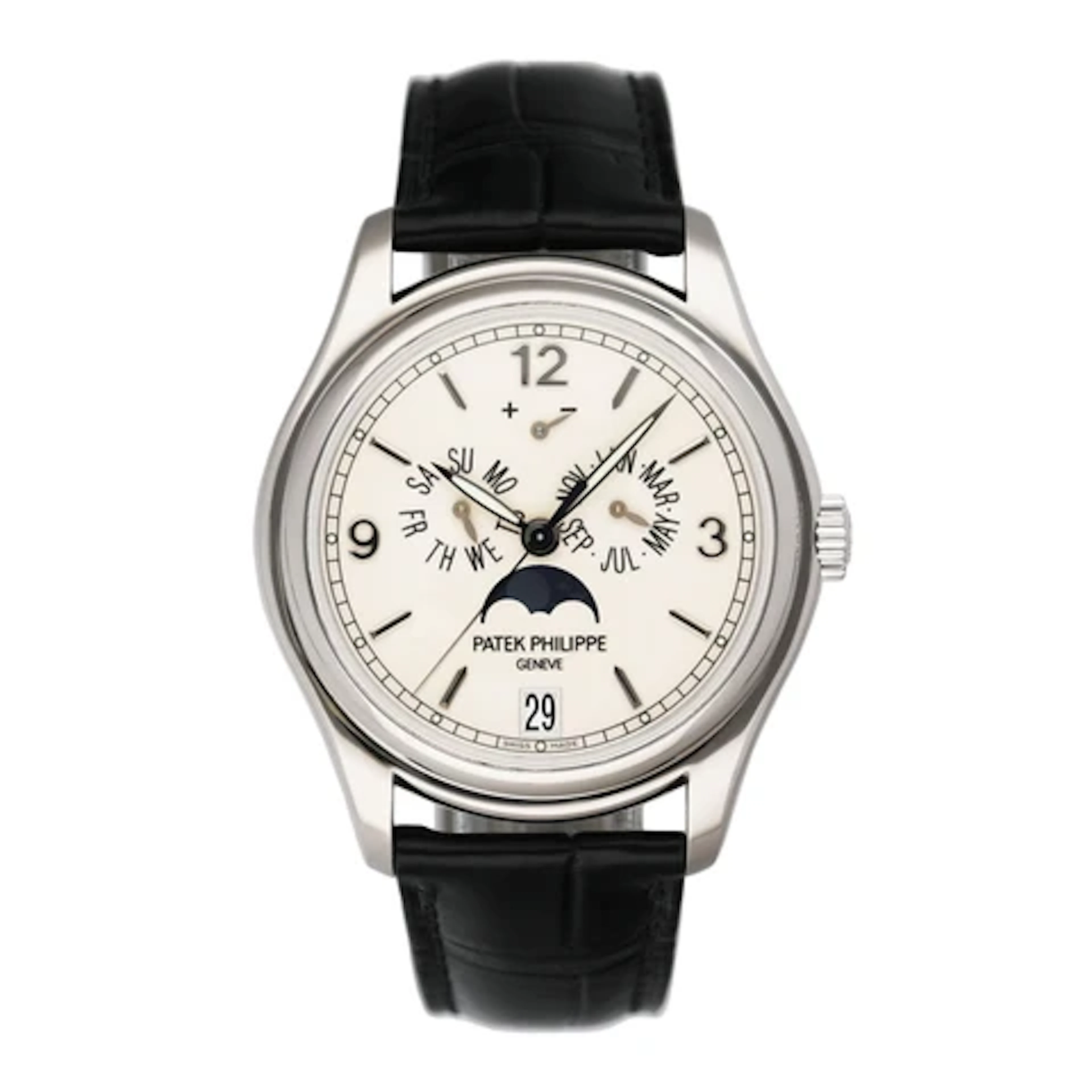 Patek Philippe Annual Calendar 5146G Cream Mens Watch Box Papers
