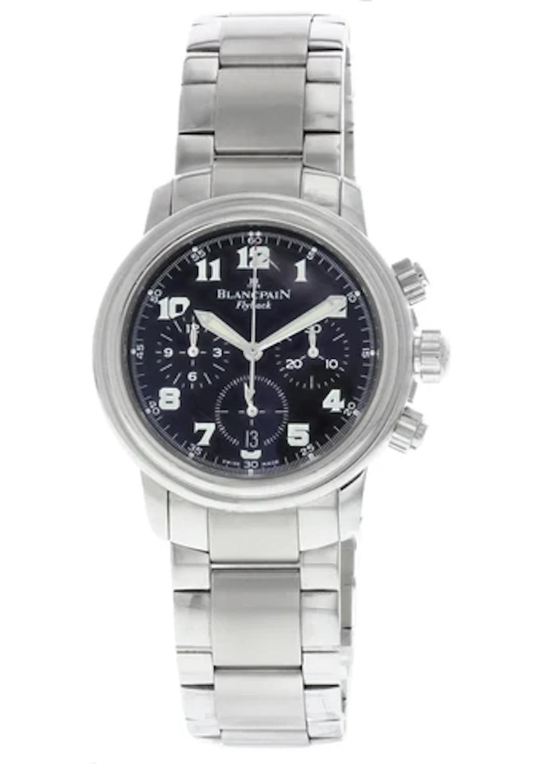 Blancpain Leman Flyback Chronograph 2185F-1130-71 Mens Watch