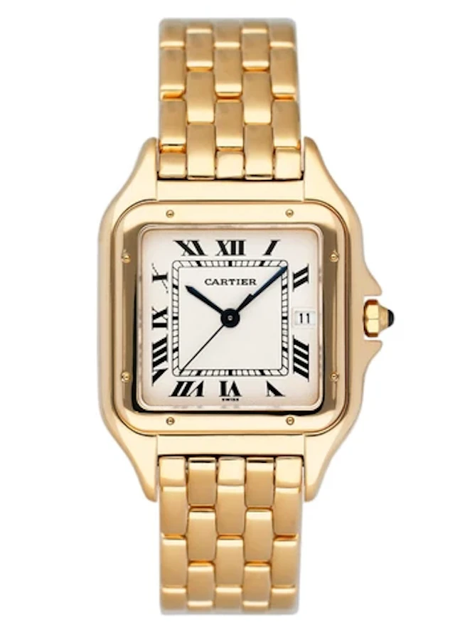 Cartier Panthere Large 887971 18K Yellow Gold Watch